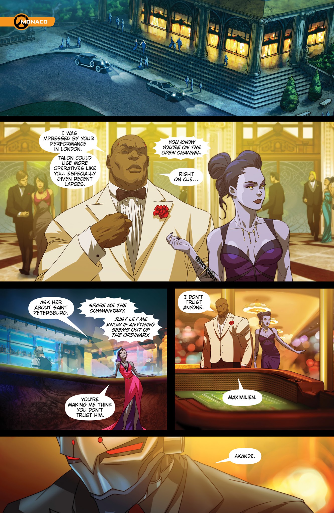 Read online Overwatch comic -  Issue #13 - 5