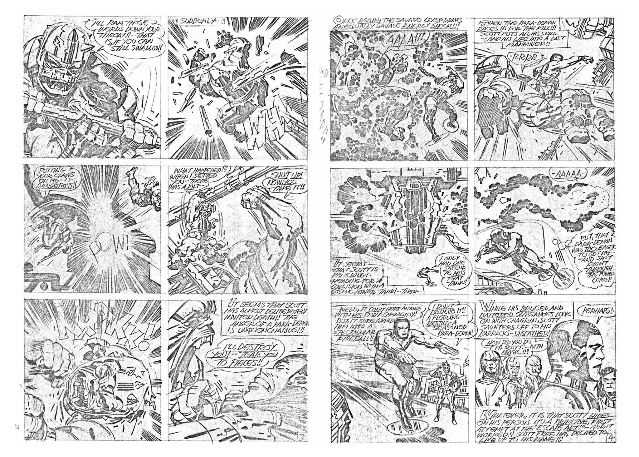 Read online The Jack Kirby Collector comic -  Issue #35 - 34