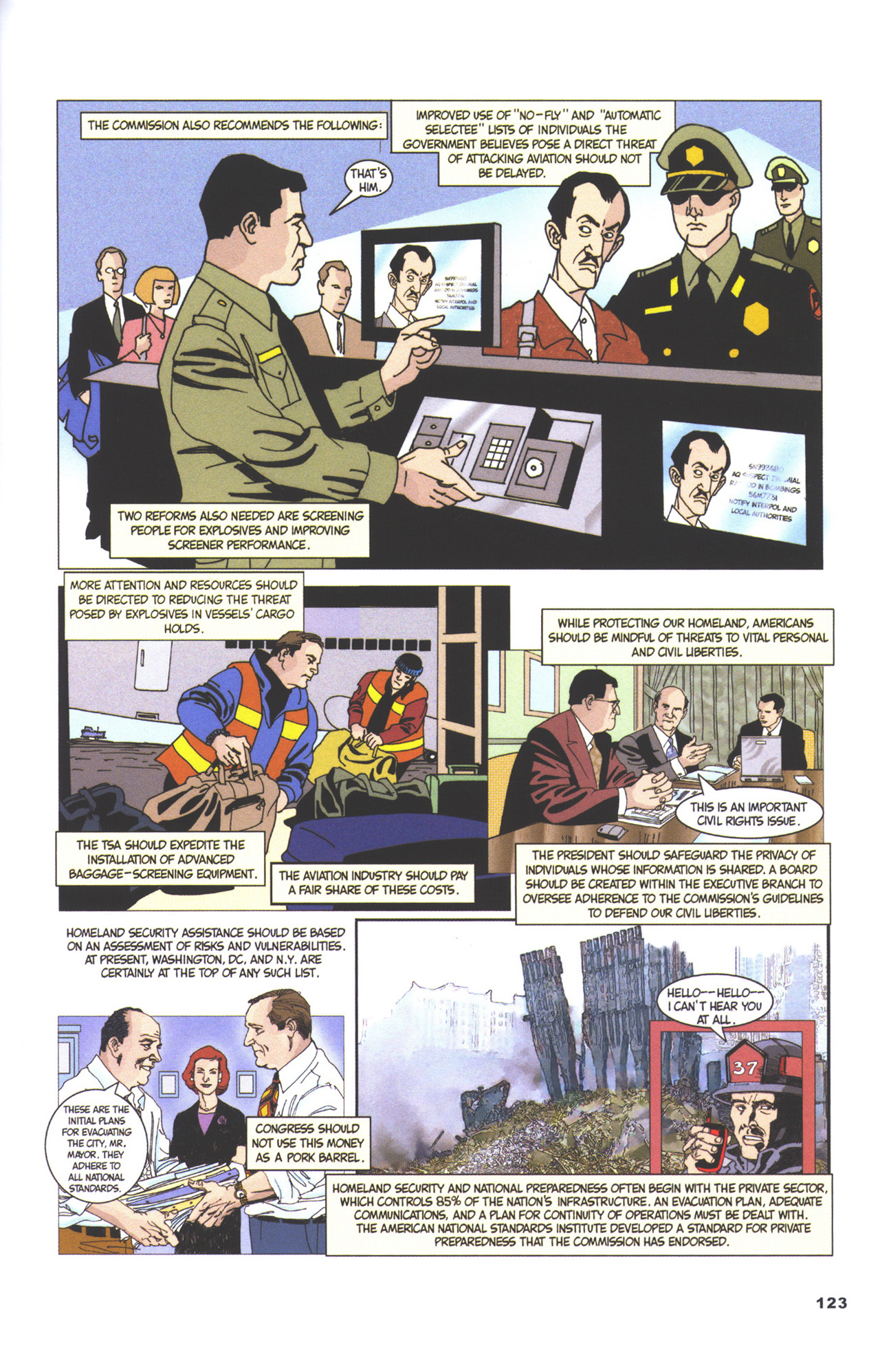 Read online The 9/11 Report comic -  Issue # TPB - 127