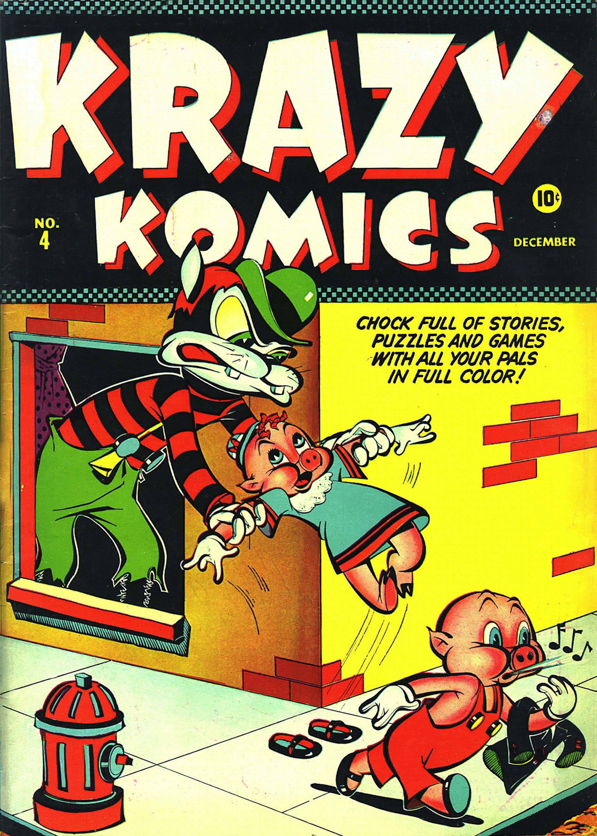 Read online Krazy Komics comic -  Issue #4 - 1