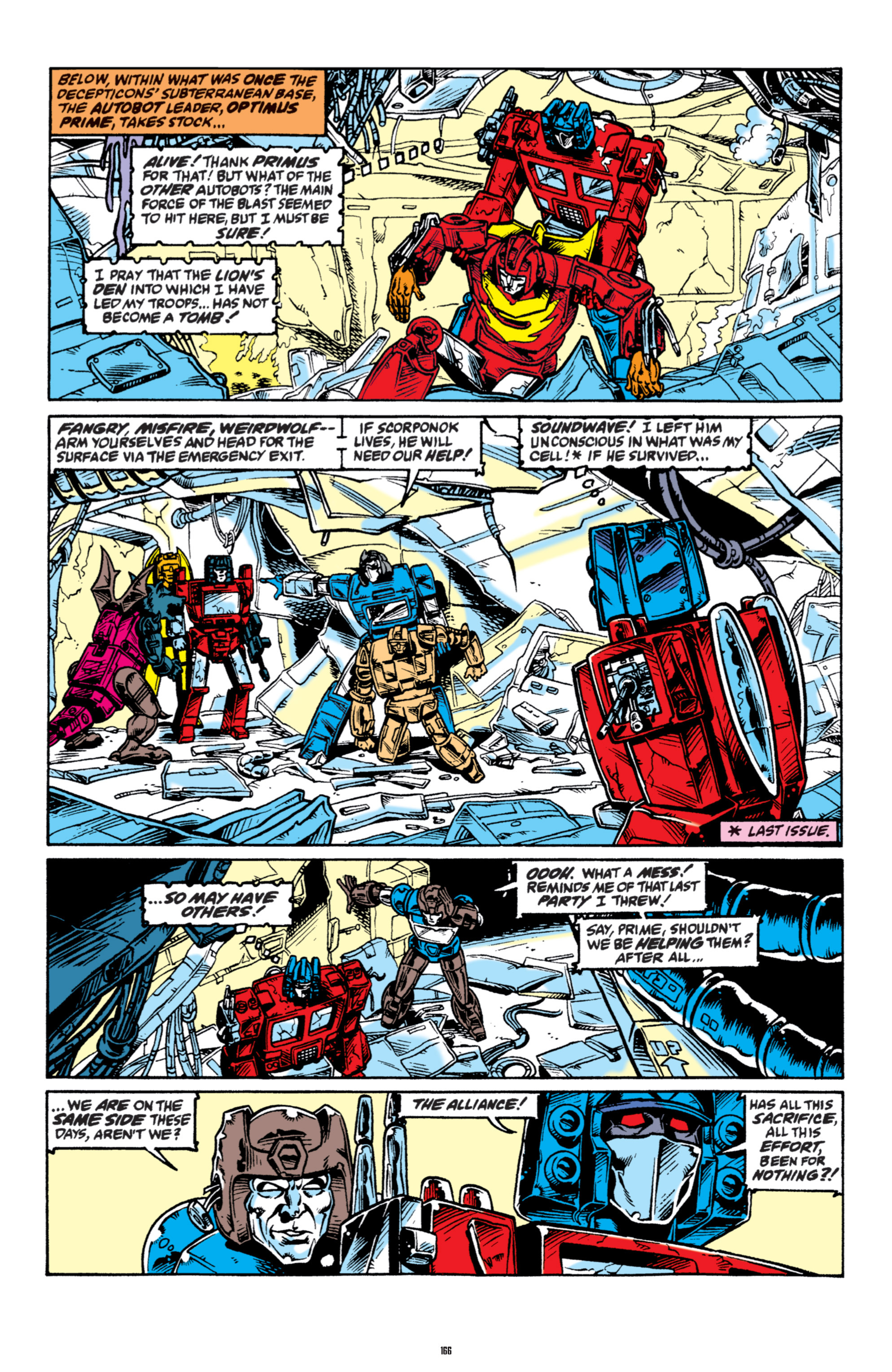 Read online The Transformers Classics comic -  Issue # TPB 6 - 166