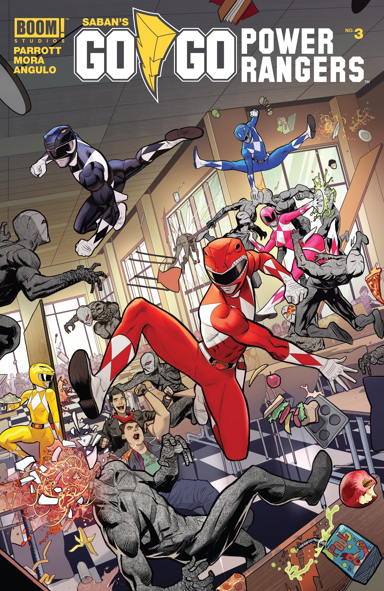 Read online Saban's Go Go Power Rangers comic -  Issue #3 - 1