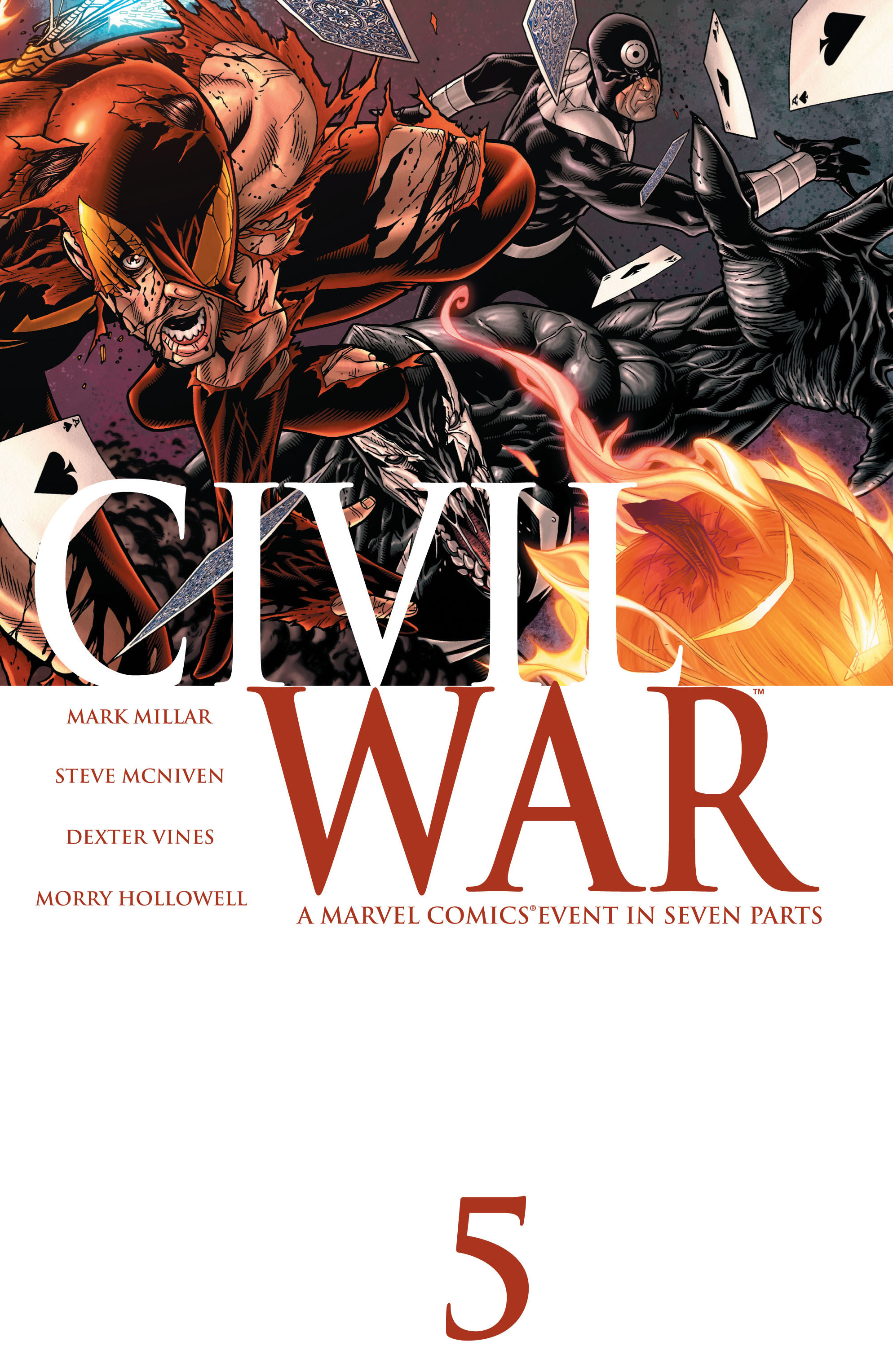 Read online Civil War (2006) comic -  Issue #5 - 1