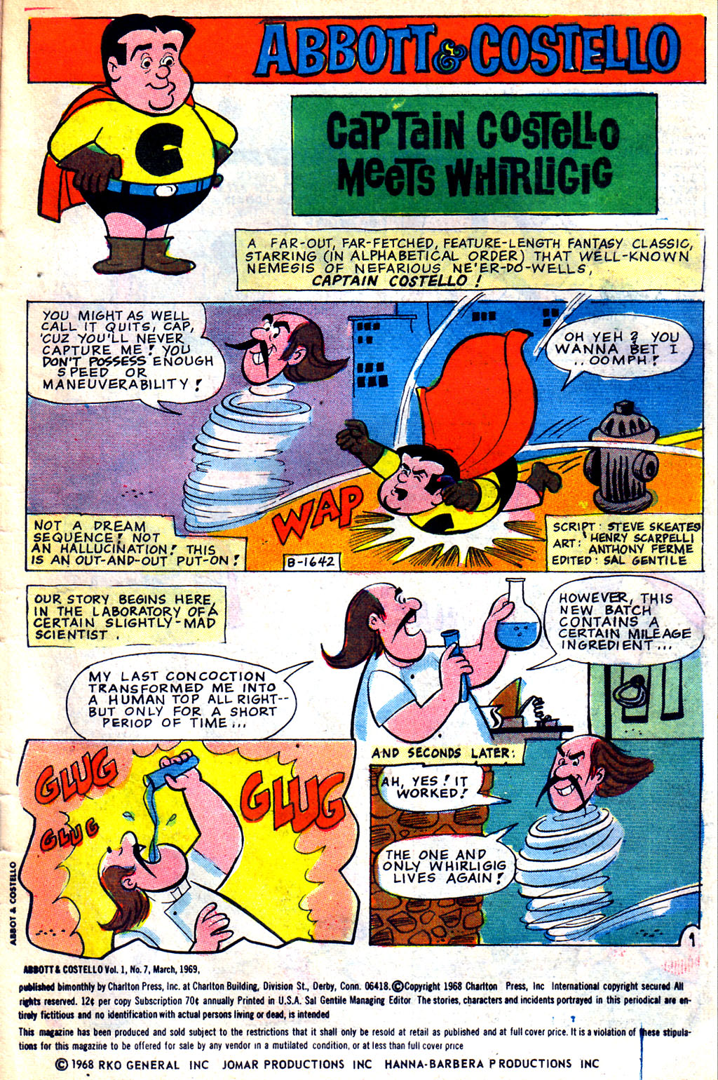 Read online Abbott & Costello comic -  Issue #7 - 3