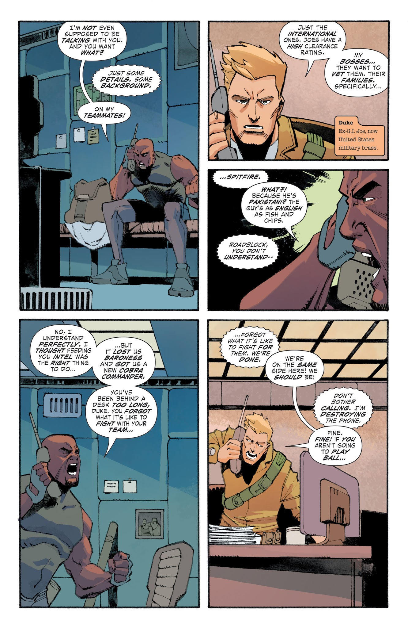 Read online Scarlett's Strike Force comic -  Issue #1 - 17