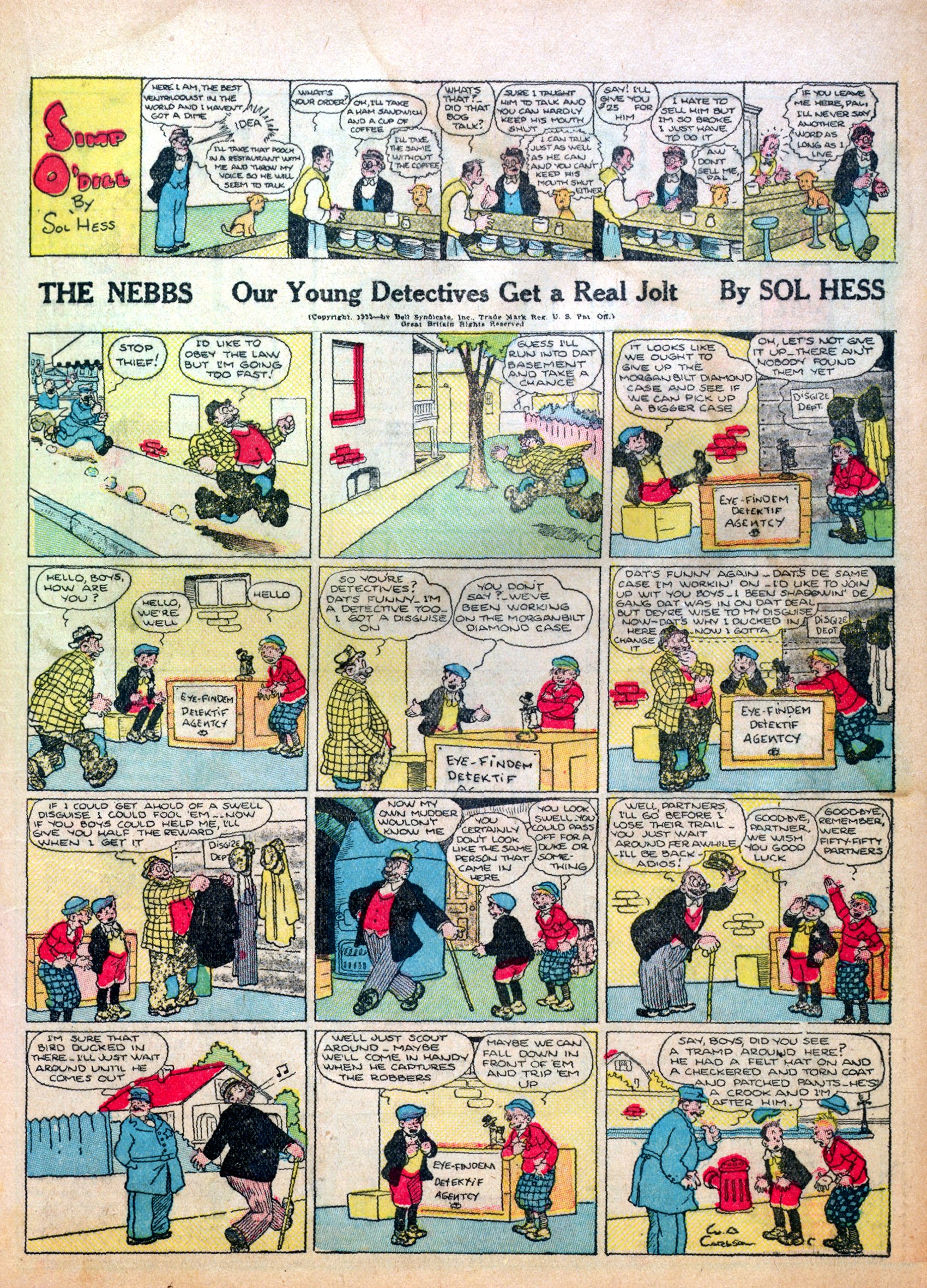 Read online Famous Funnies comic -  Issue #3 - 39