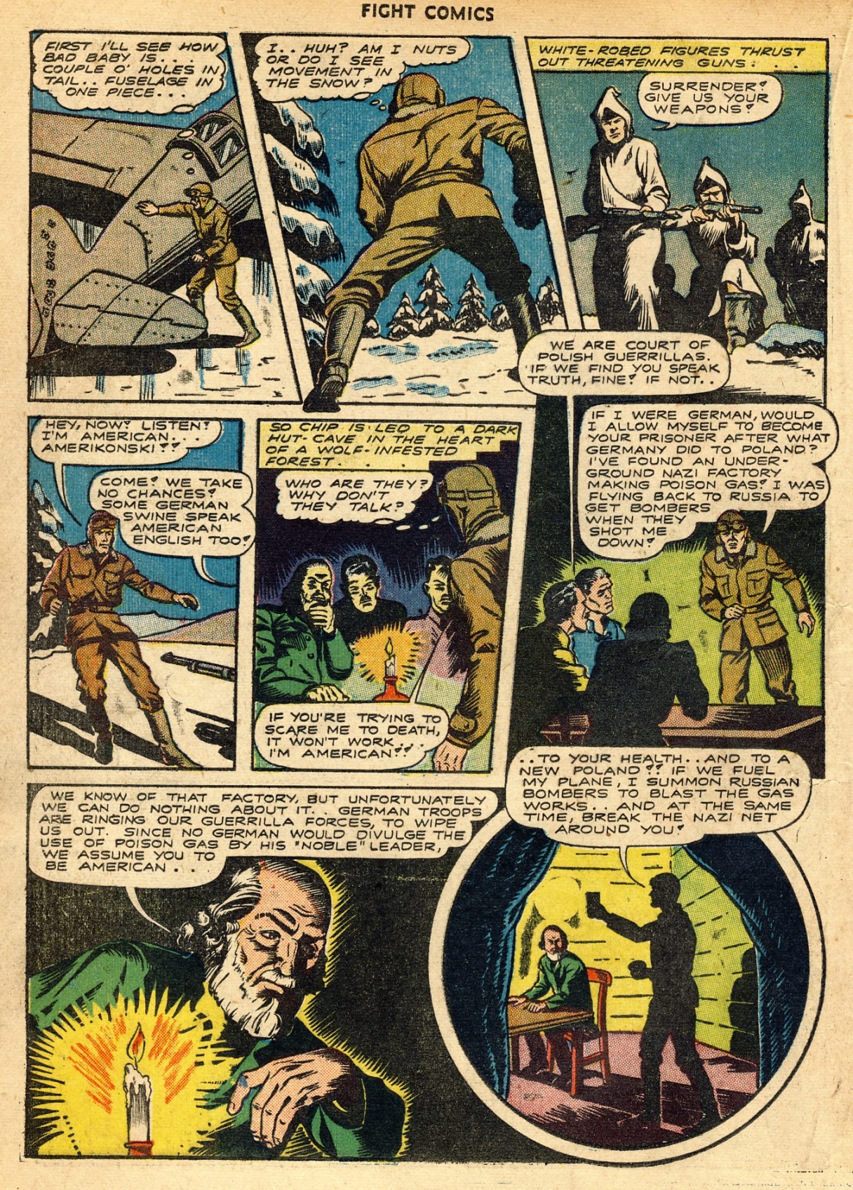 Read online Fight Comics comic -  Issue #30 - 38