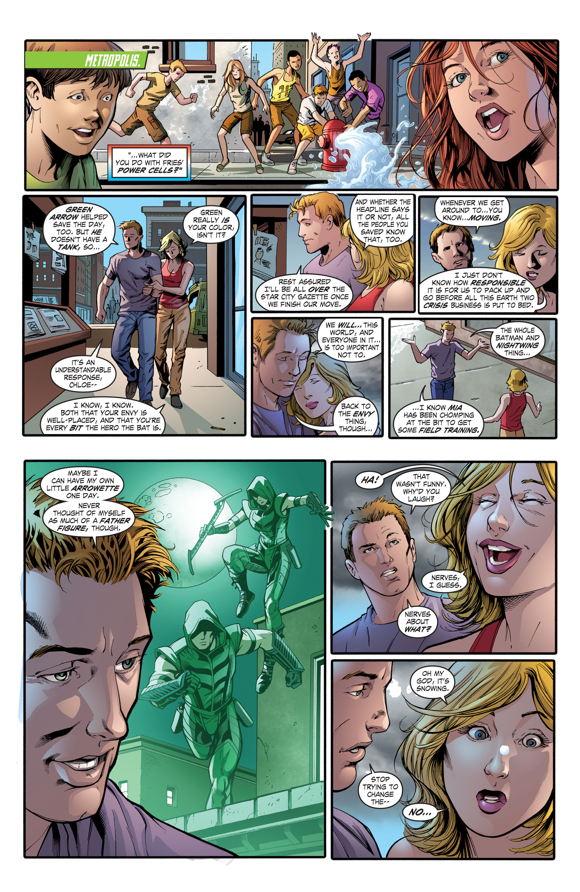 Read online Smallville Season 11 [II] comic -  Issue # TPB 2 - 130