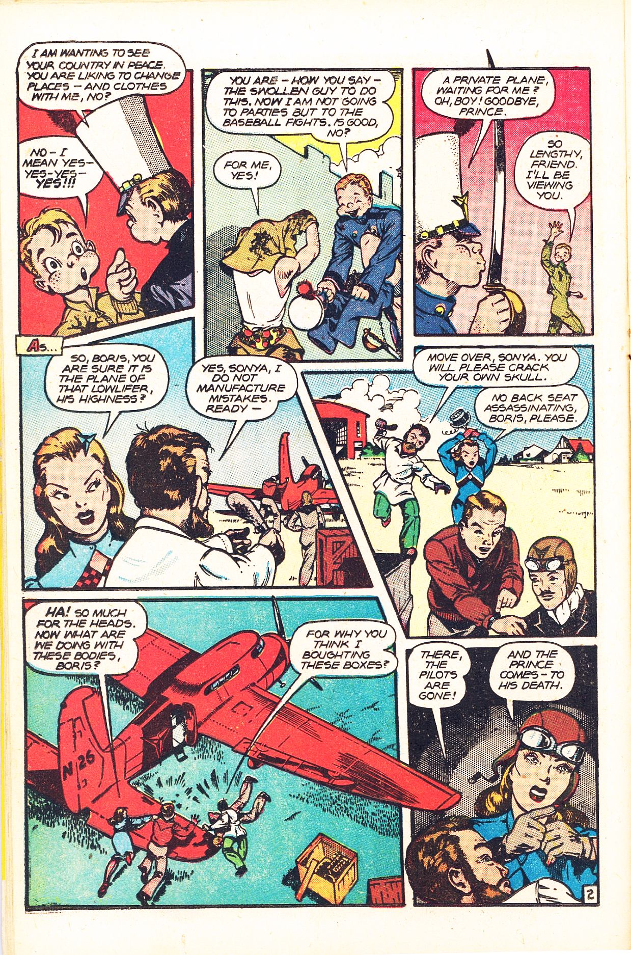 Read online Wings Comics comic -  Issue #85 - 22