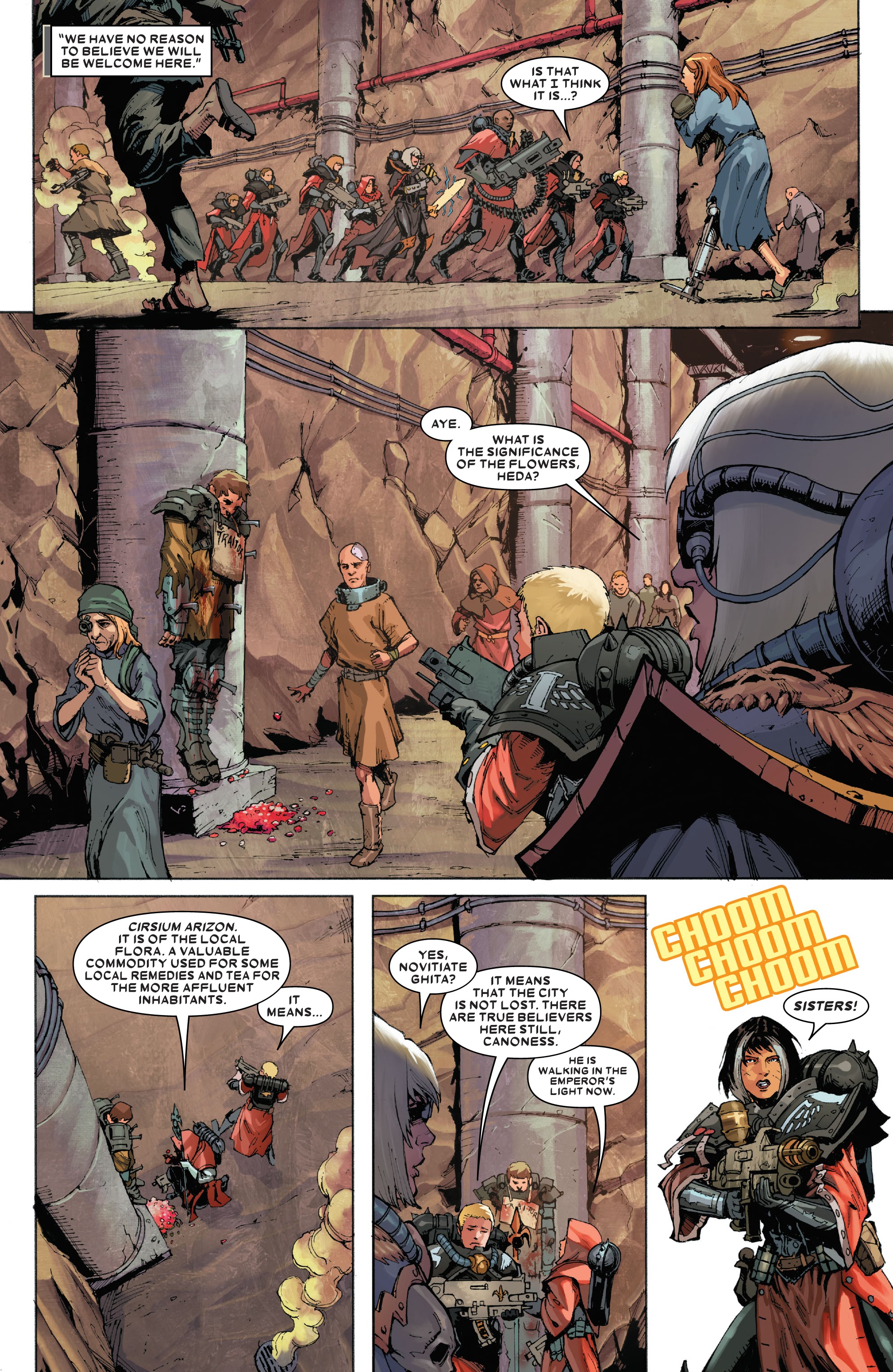 Read online Warhammer 40,000: Sisters Of Battle comic -  Issue #1 - 7
