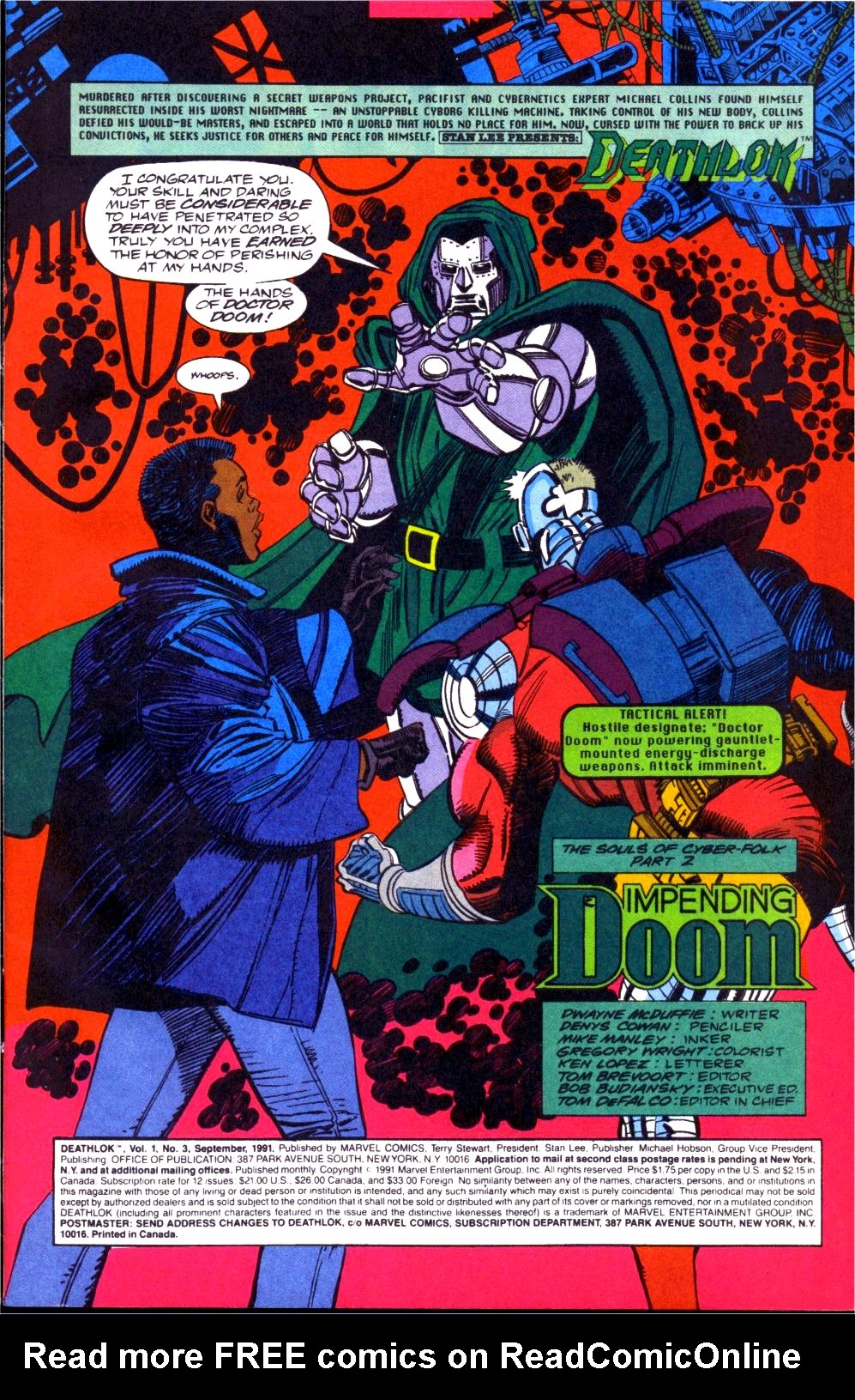 Read online Deathlok (1991) comic -  Issue #3 - 2
