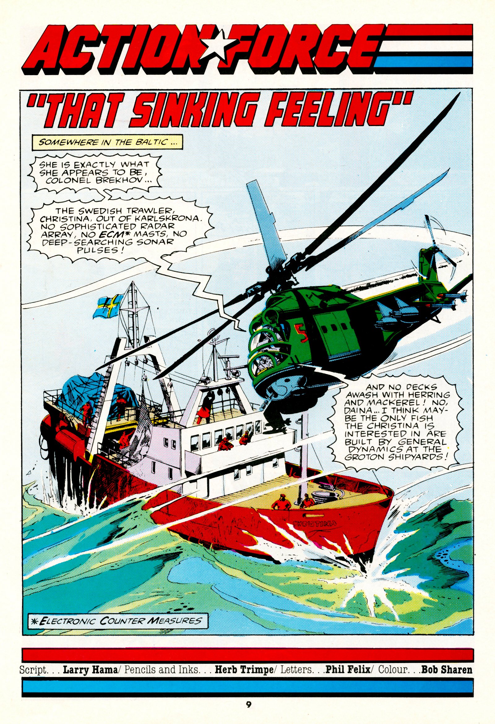 Read online Action Force comic -  Issue #5 - 9