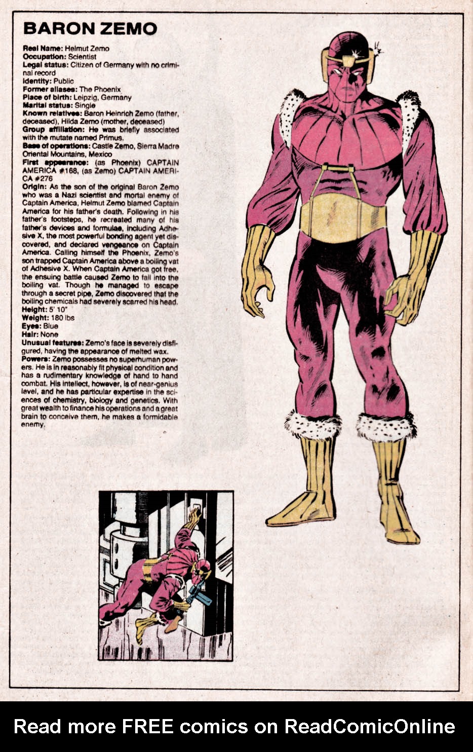 The Official Handbook of the Marvel Universe issue 2 - Page 4