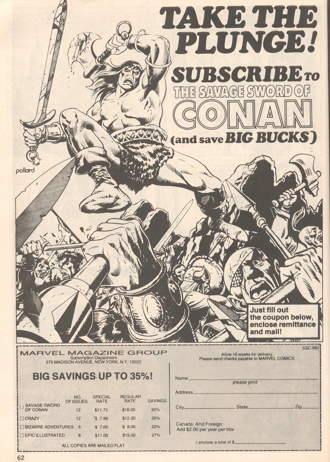 Read online The Savage Sword Of Conan comic -  Issue #80 - 62