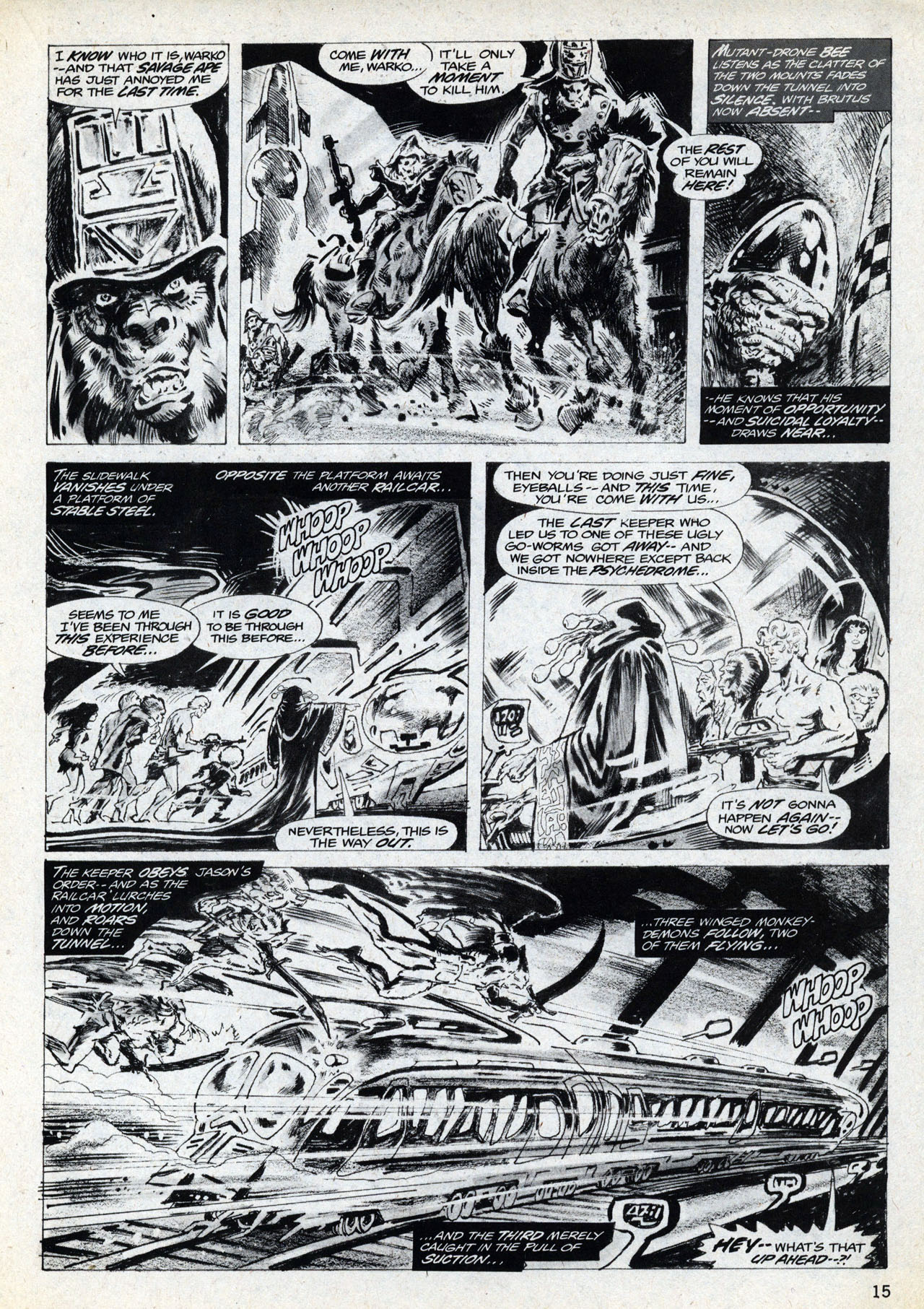 Read online Planet of the Apes comic -  Issue #23 - 15