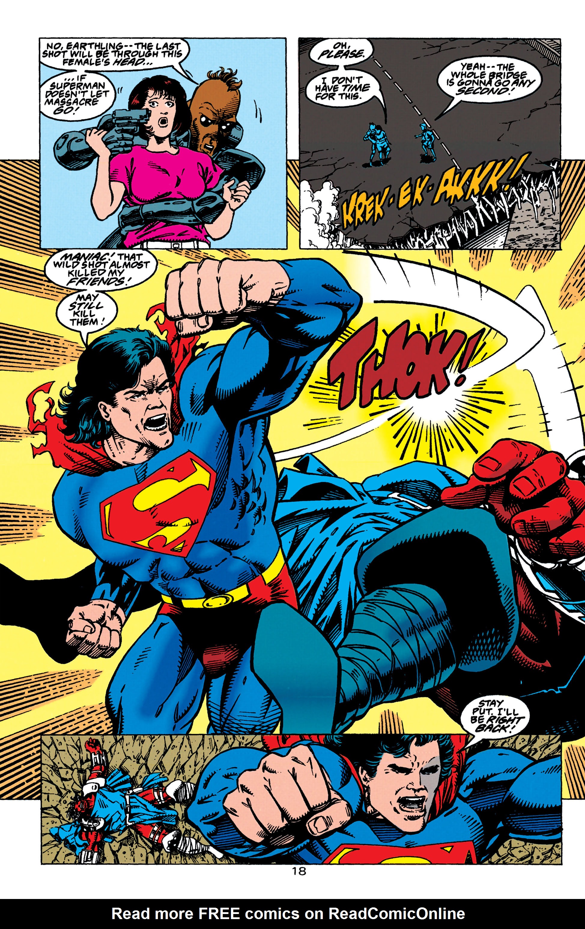 Read online Adventures of Superman (1987) comic -  Issue #515 - 18