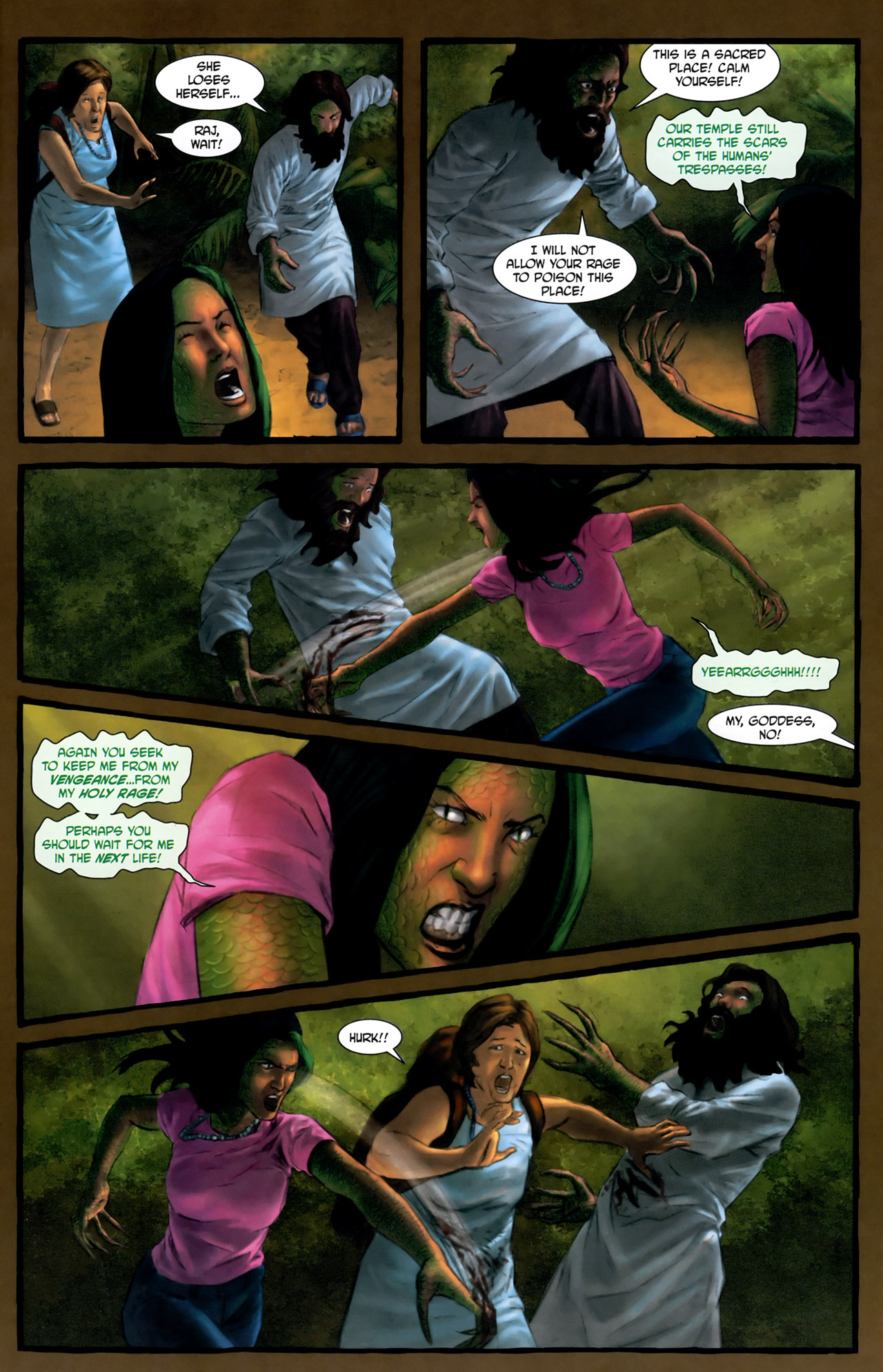 Read online Snake Woman Tale of the Snake Charmer comic -  Issue #5 - 15