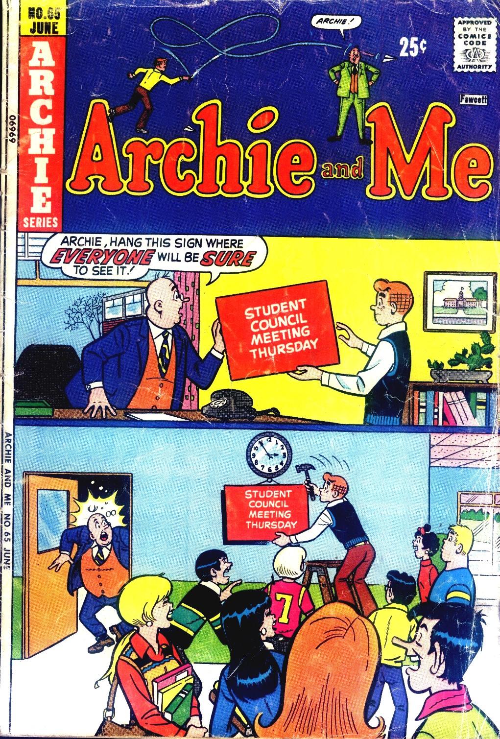 Read online Archie and Me comic -  Issue #65 - 1