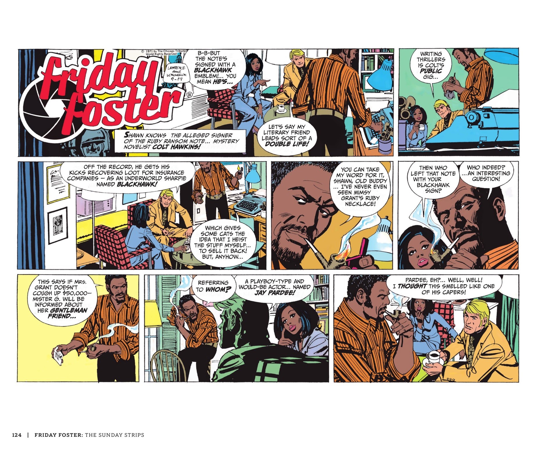 Read online Friday Foster: The Sunday Strips comic -  Issue # TPB (Part 2) - 25