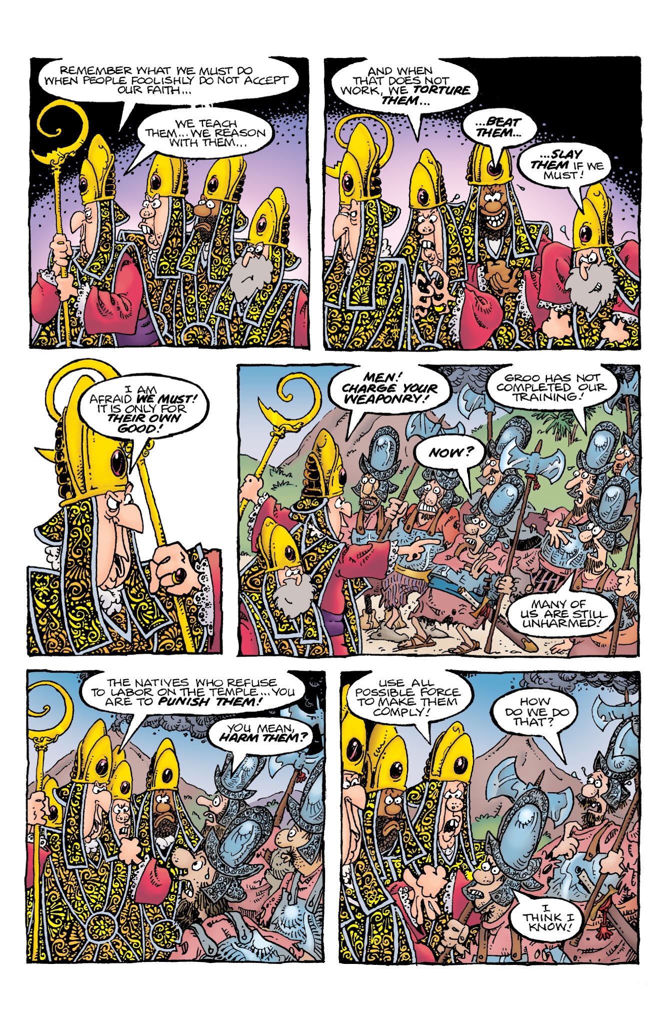 Read online Groo: Play of the Gods comic -  Issue #3 - 19