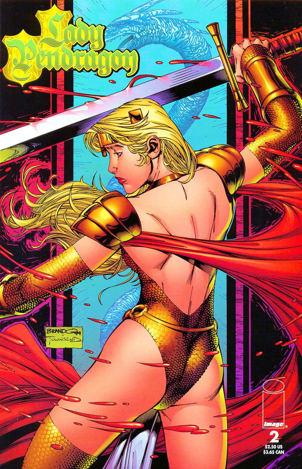 Read online Lady Pendragon comic -  Issue #2 - 1
