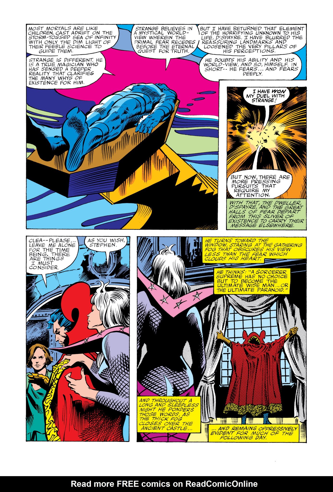 Read online Marvel Masterworks: Doctor Strange comic -  Issue # TPB 7 (Part 3) - 73