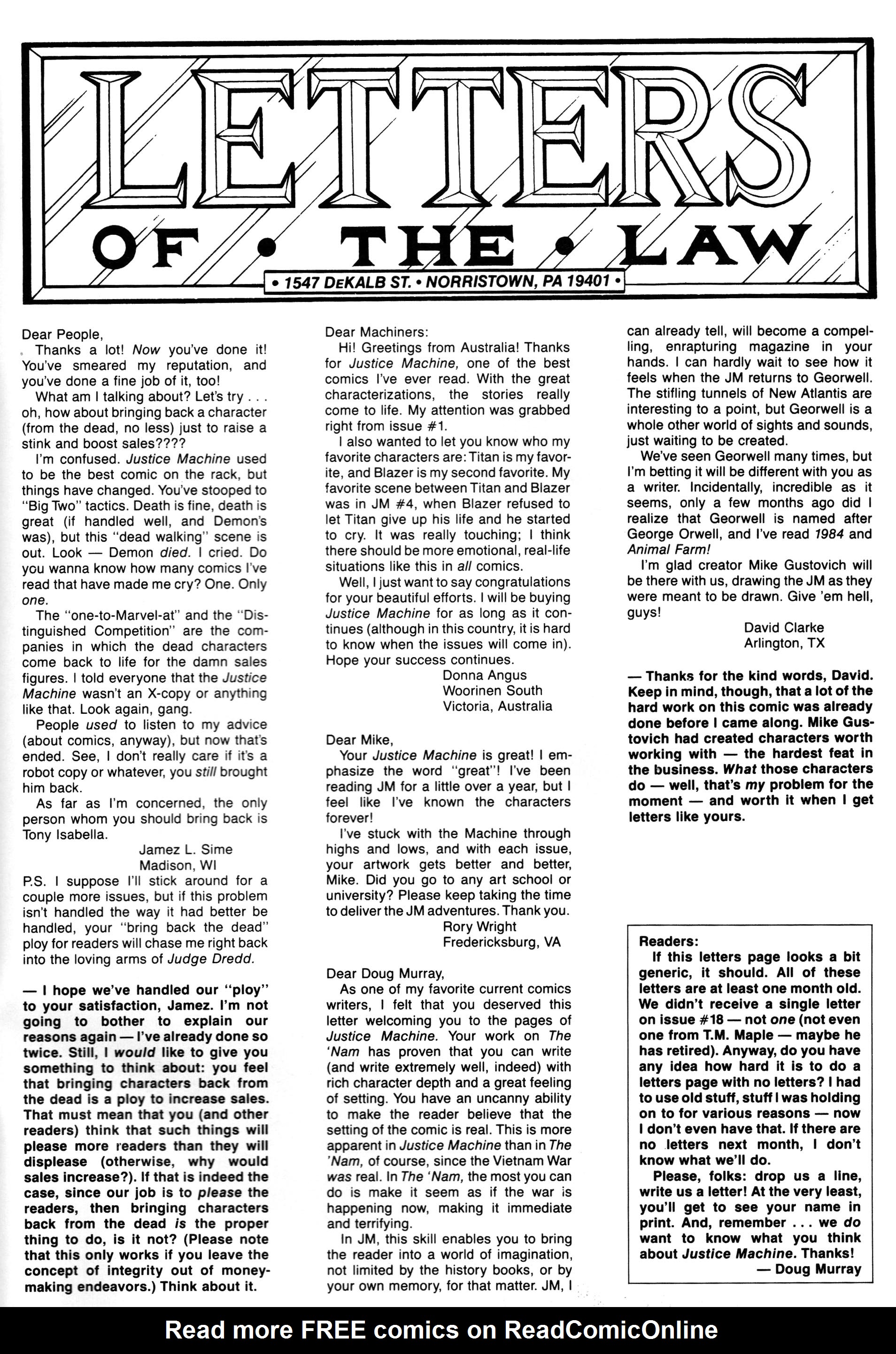 Read online Justice Machine comic -  Issue #23 - 35