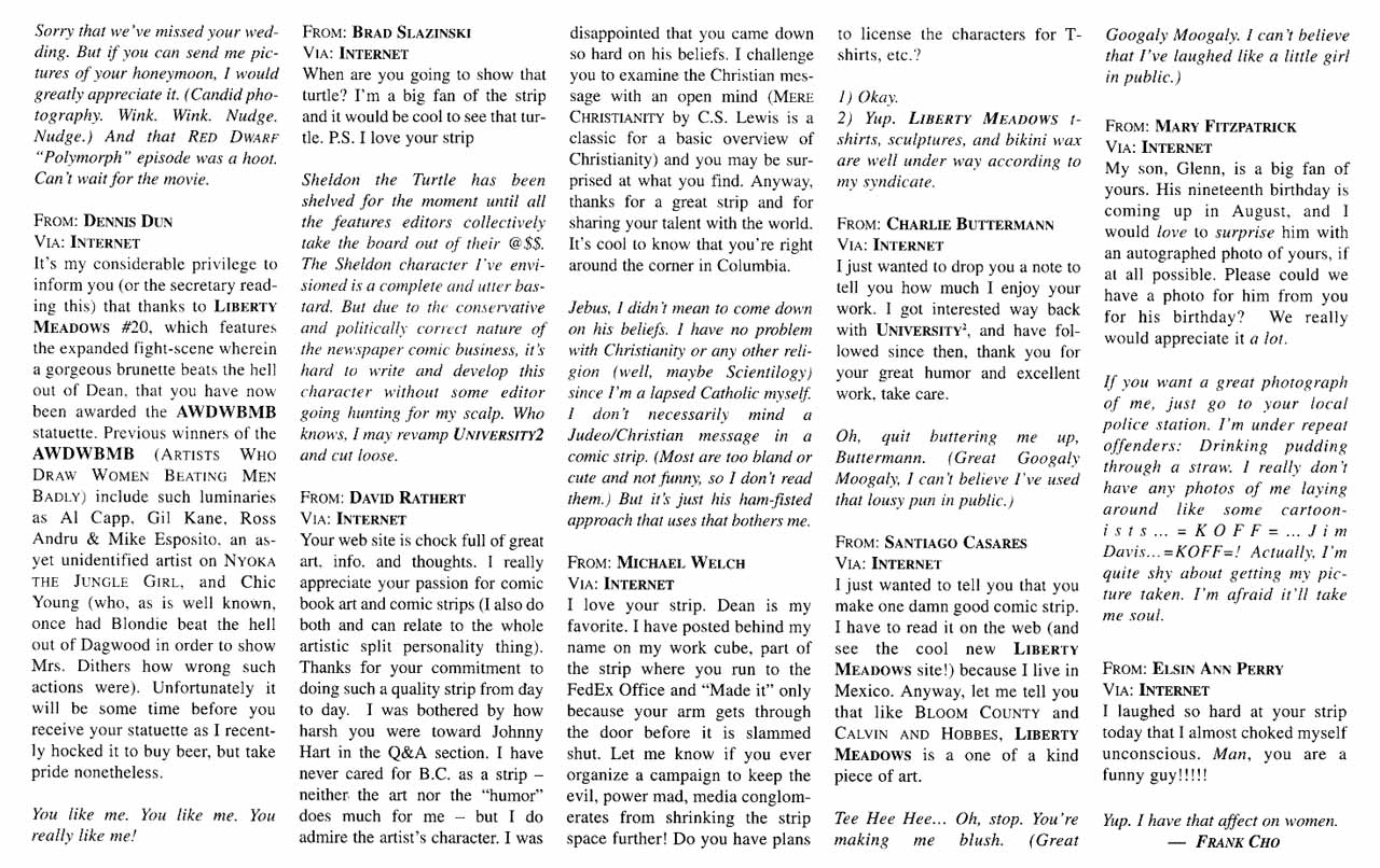 Read online Liberty Meadows comic -  Issue #22 - 31