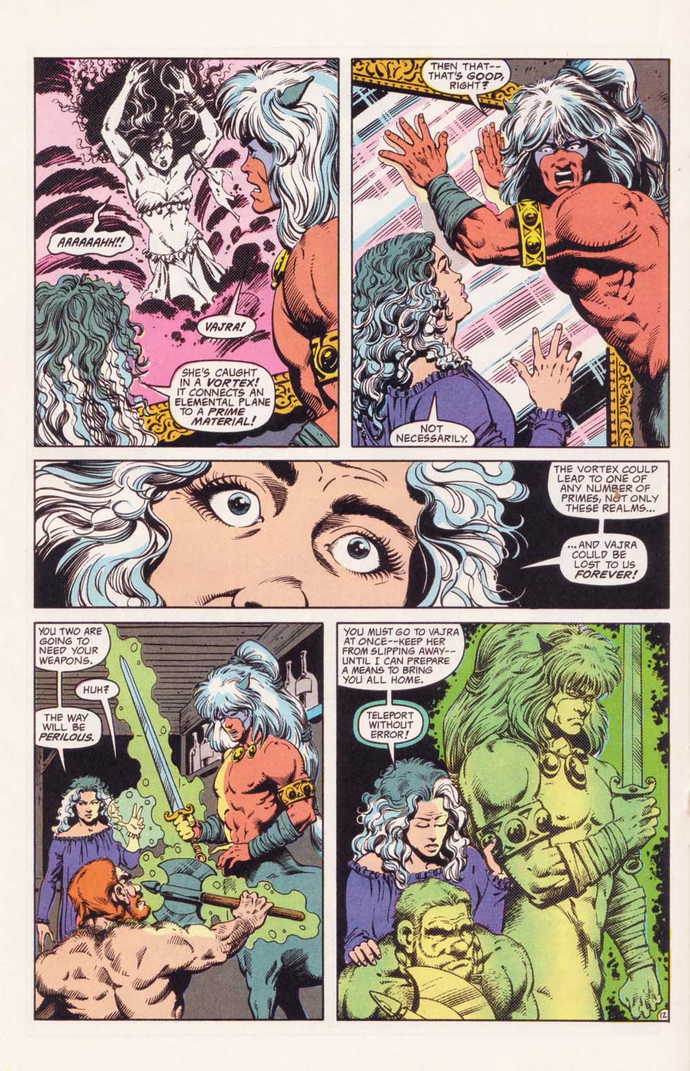 Read online Advanced Dungeons & Dragons comic -  Issue #35 - 12