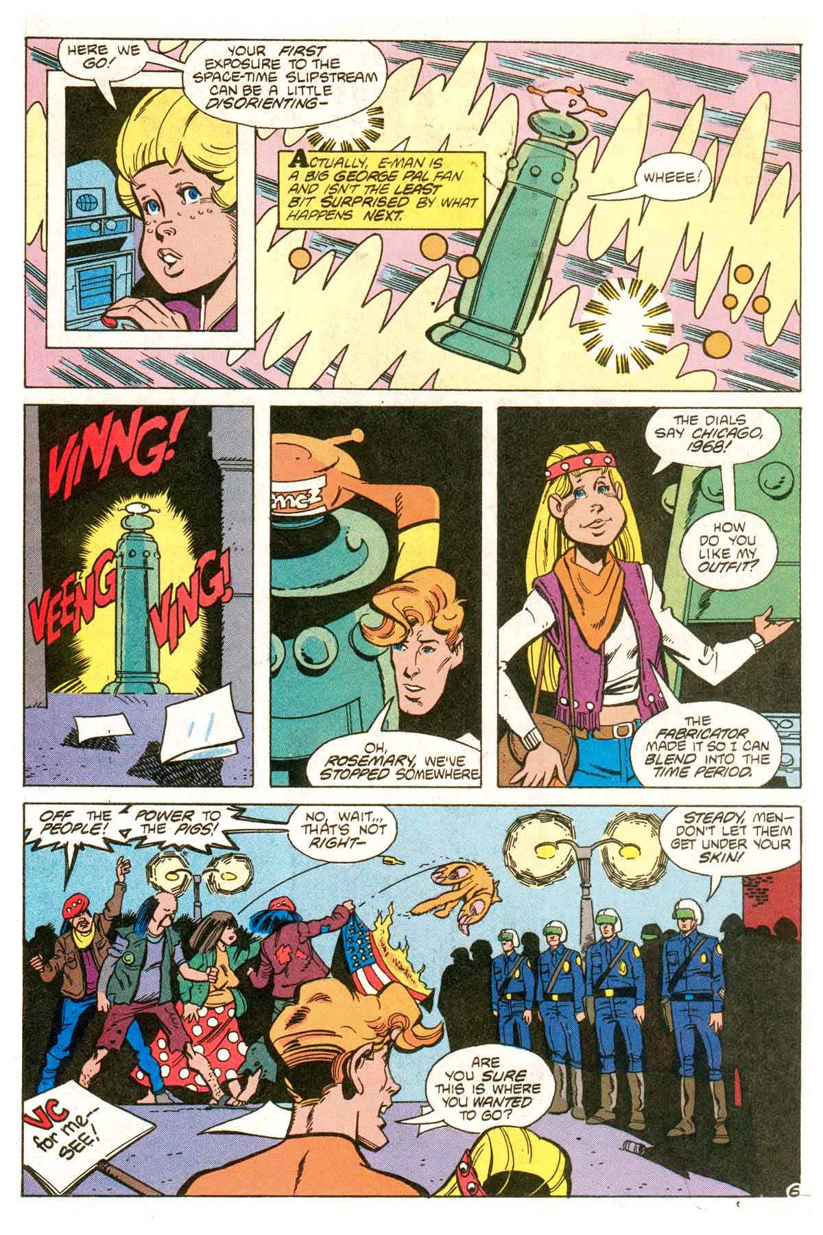 Read online E-Man (1983) comic -  Issue #18 - 8