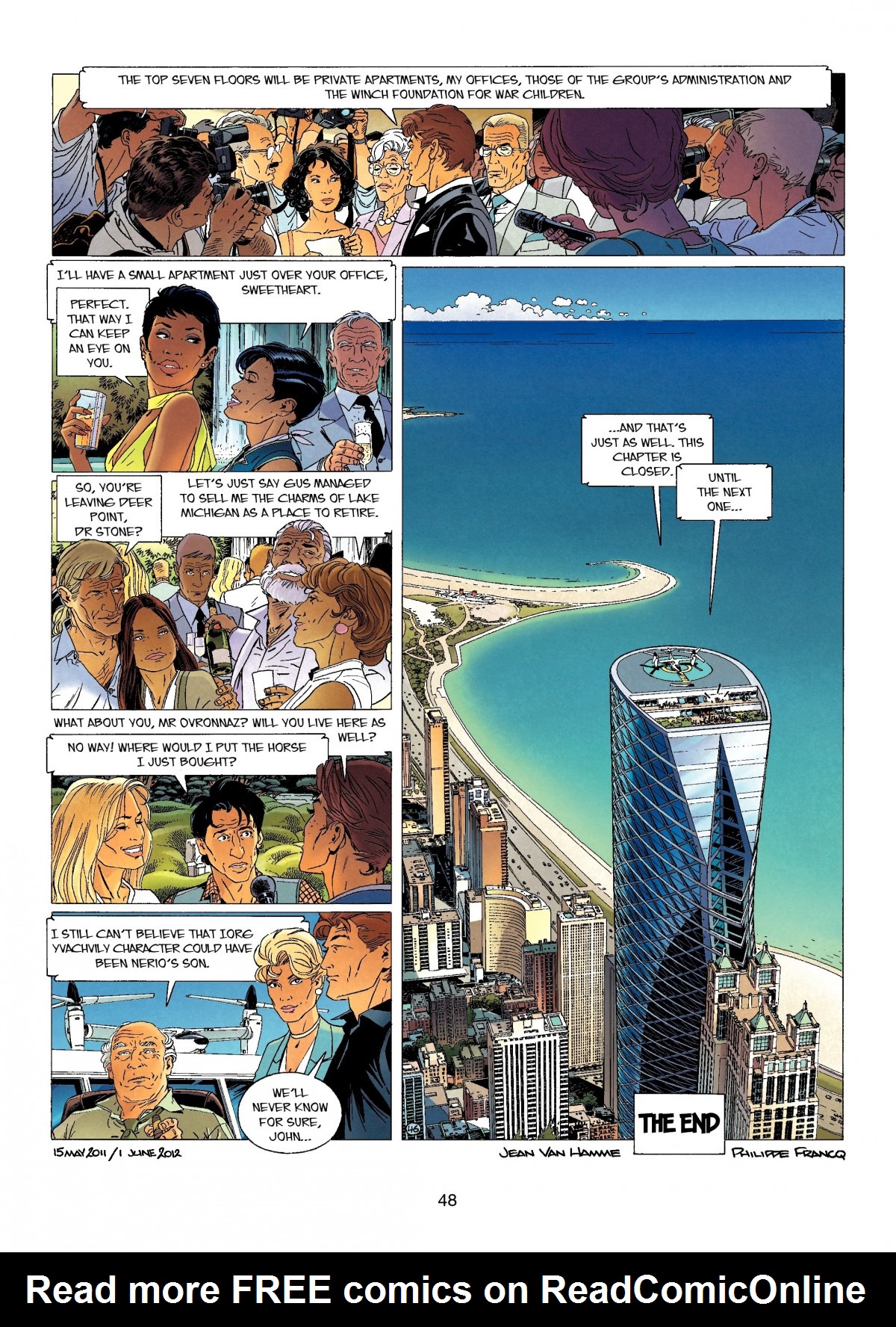 Read online Largo Winch comic -  Issue # TPB 14 - 48