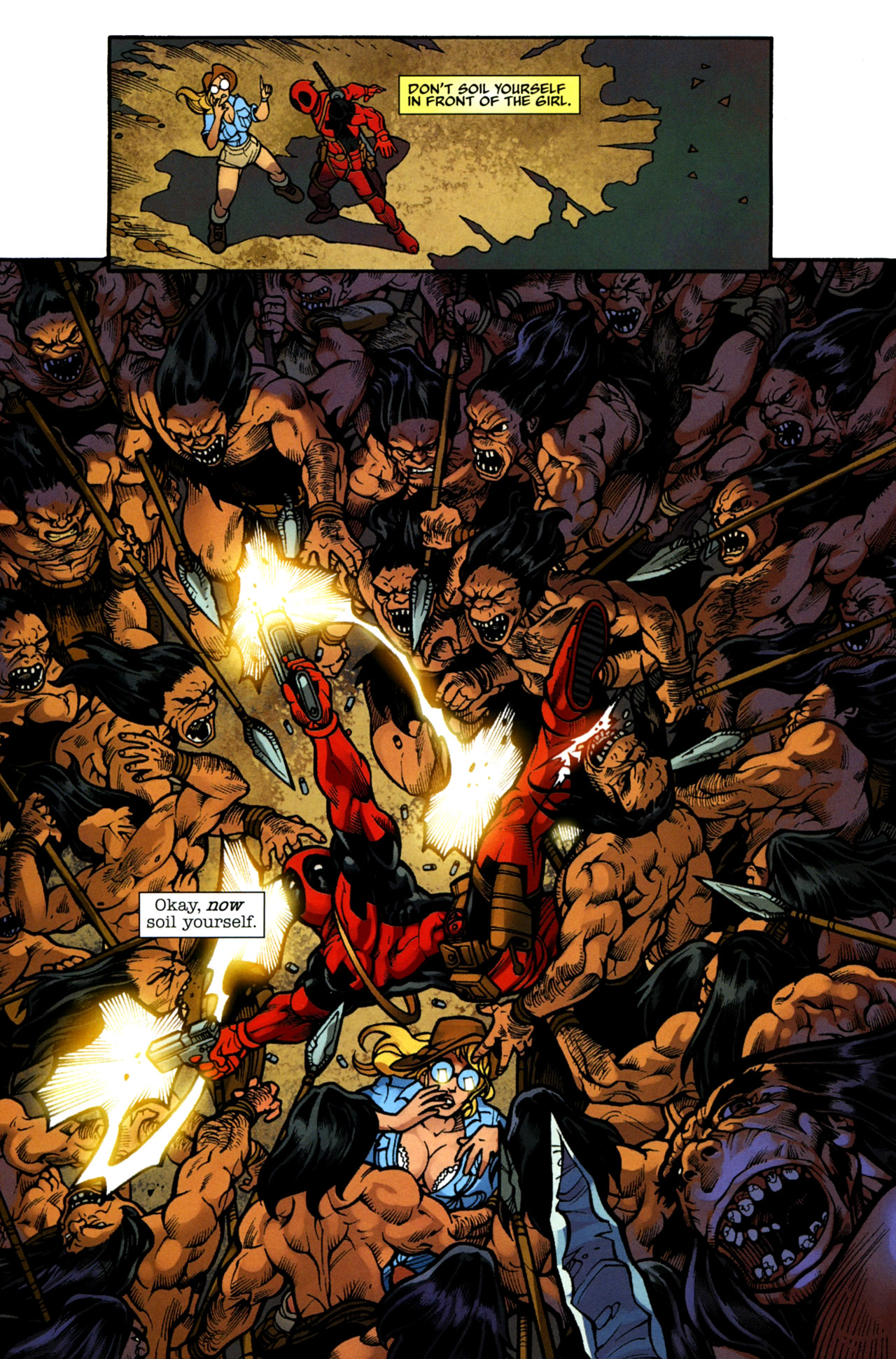 Read online Deadpool: Merc With a Mouth comic -  Issue #1 - 21