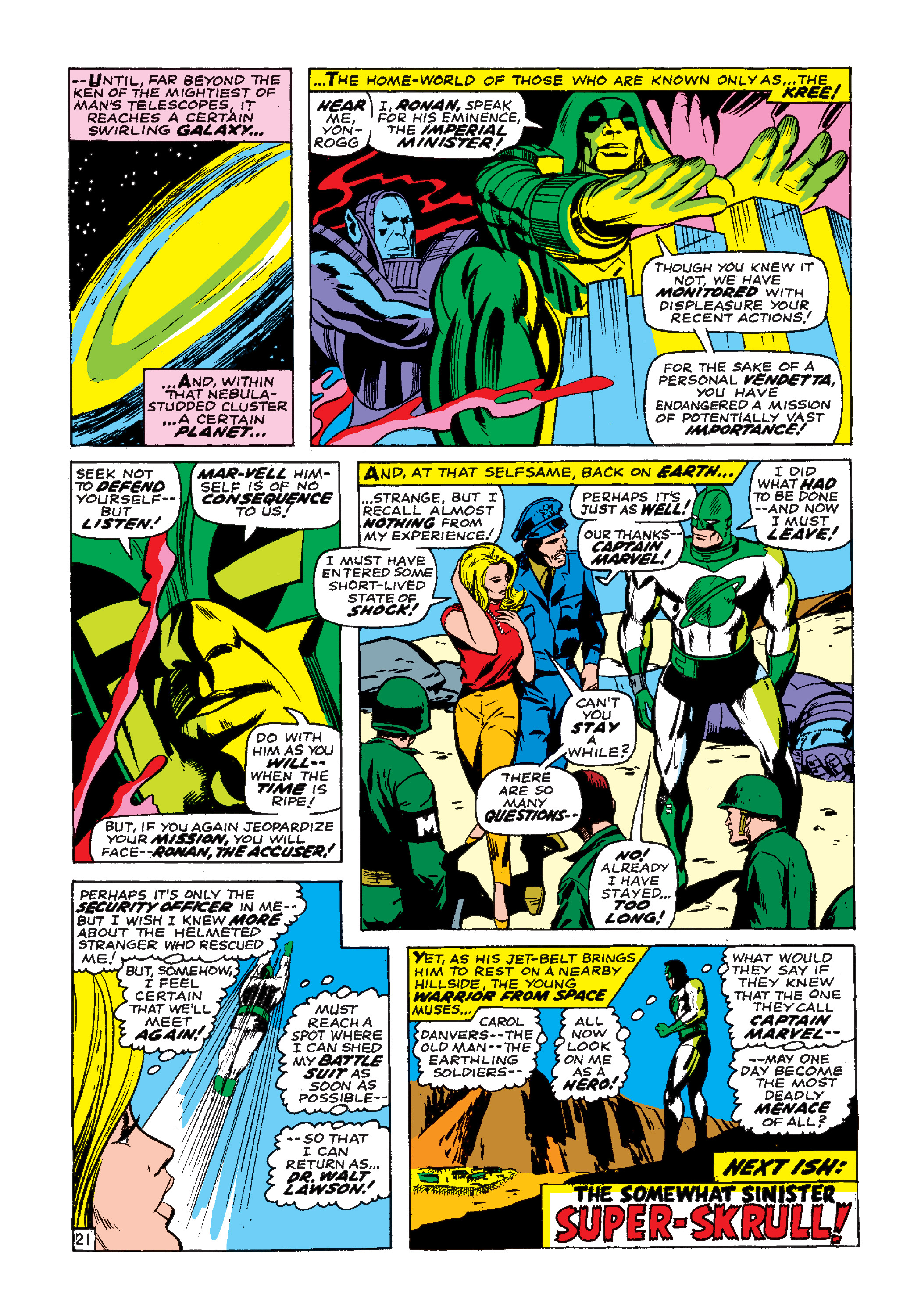 Read online Marvel Masterworks: Captain Marvel comic -  Issue # TPB 1 (Part 1) - 65