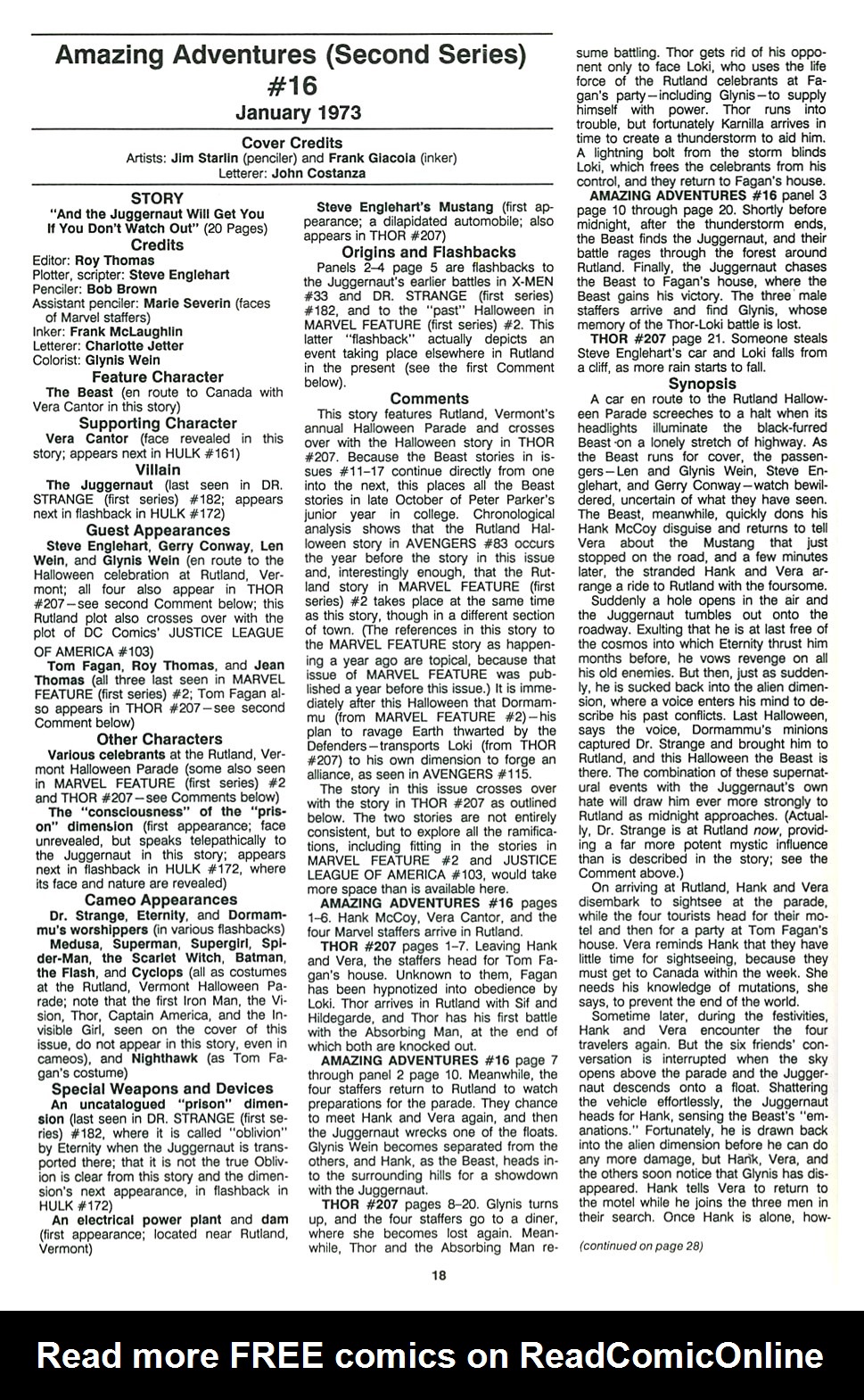 Read online The Official Marvel Index To The X-Men comic -  Issue #4 - 20