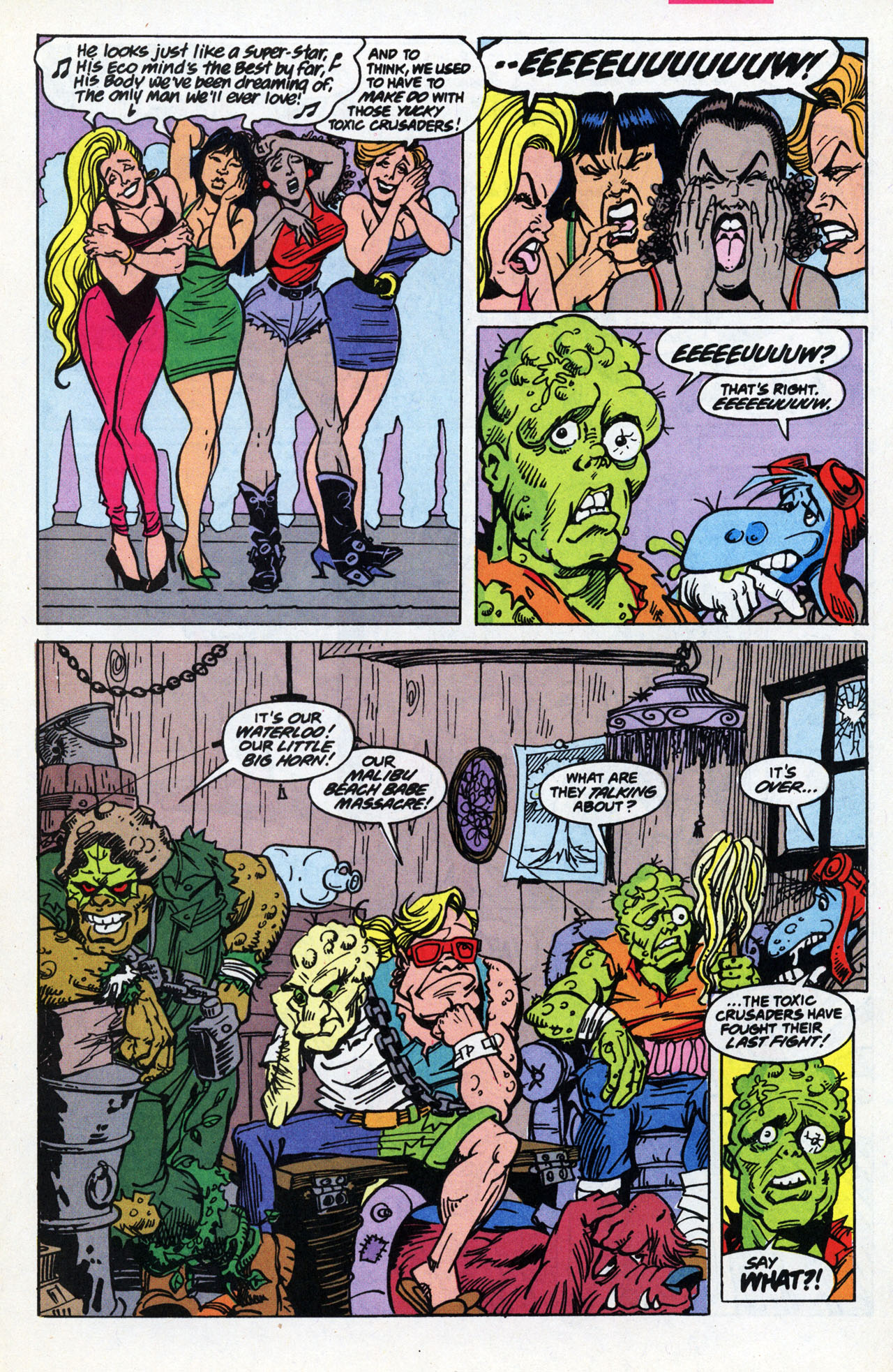 Read online Toxic Crusaders comic -  Issue #6 - 11