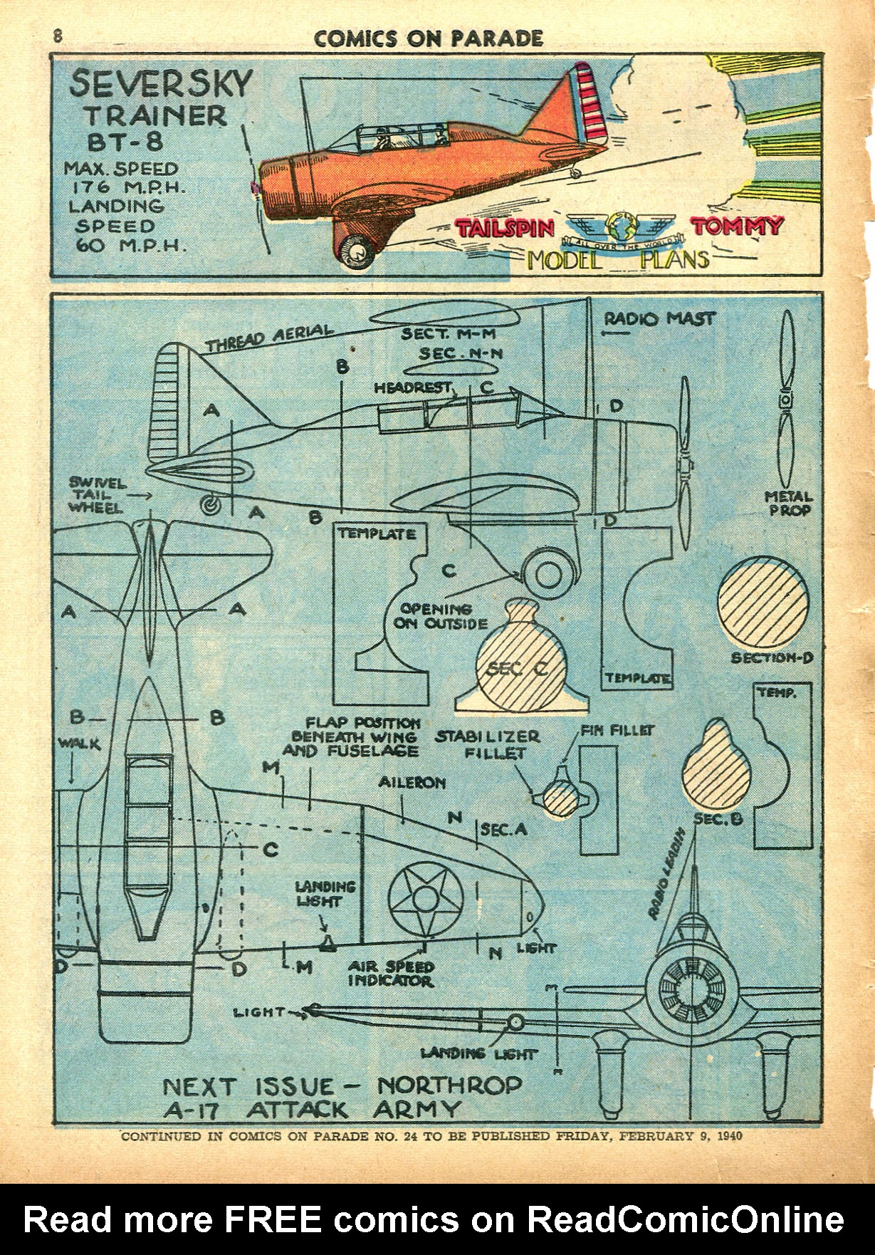 Read online Comics on Parade comic -  Issue #23 - 10