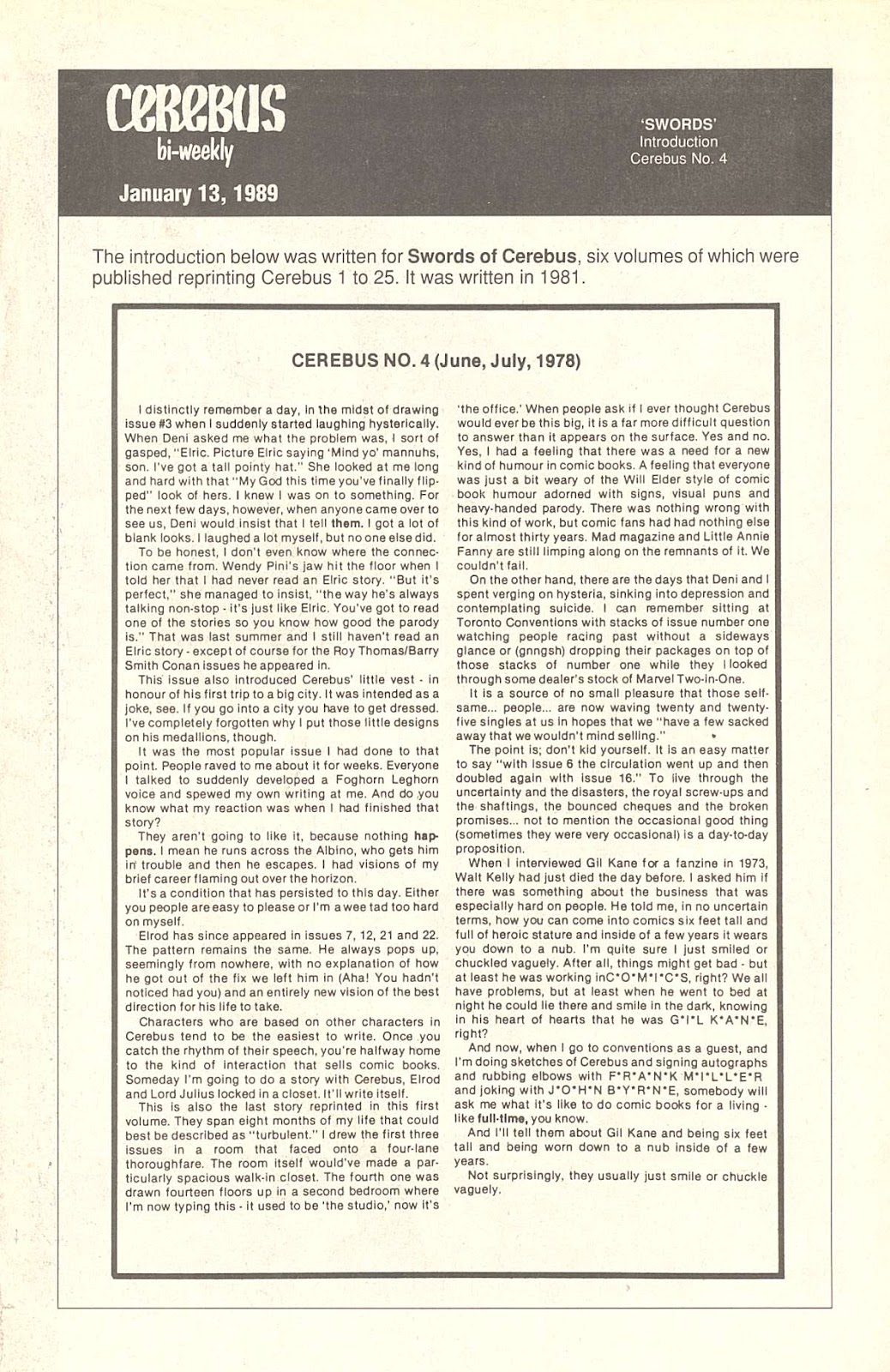 Cerebus issue 4 - Page 3