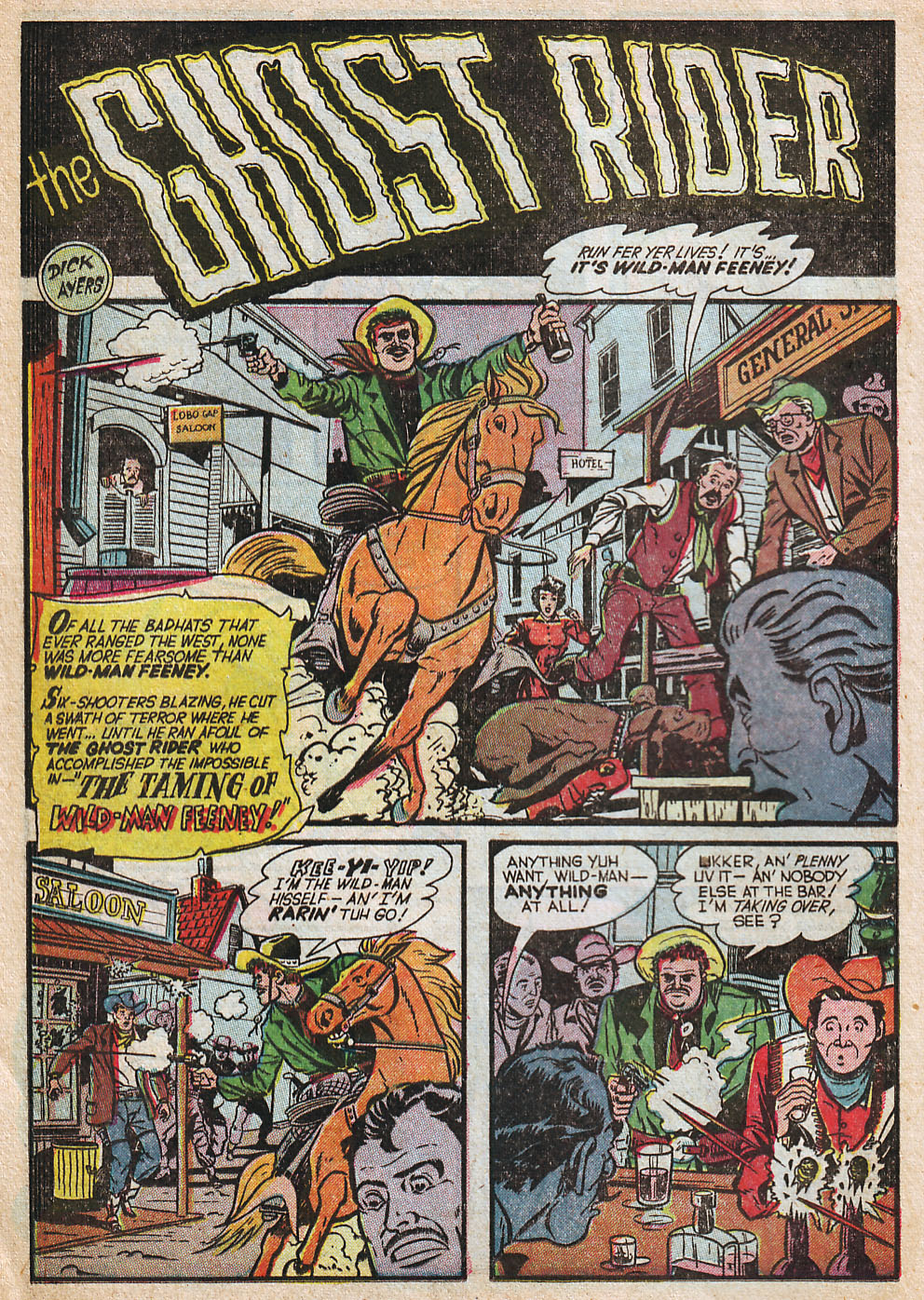 Read online The Ghost Rider (1950) comic -  Issue #2 - 10