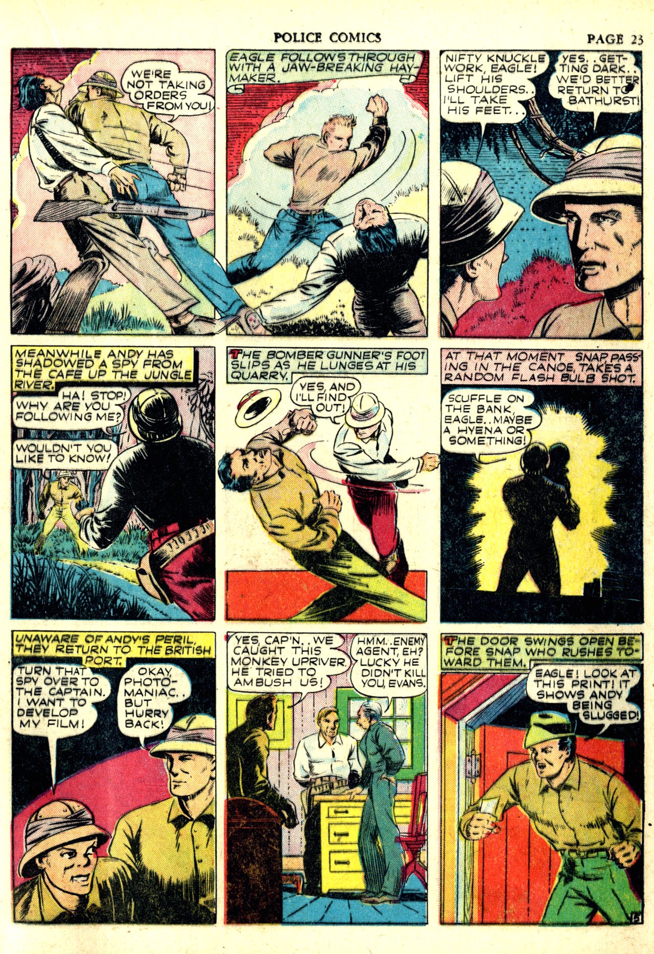 Read online Police Comics comic -  Issue #6 - 26