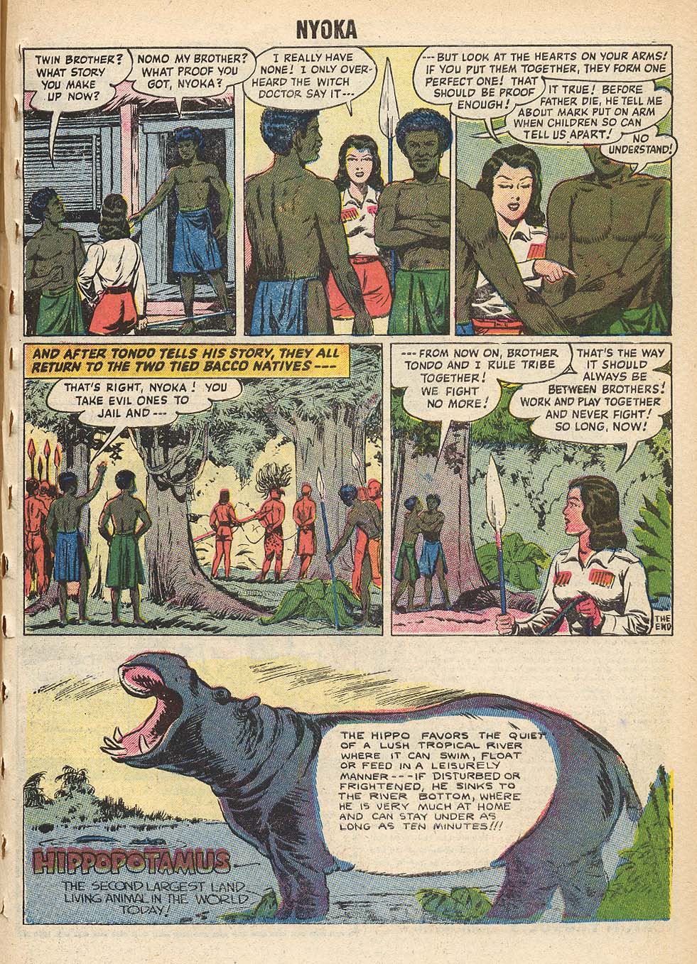 Read online Nyoka the Jungle Girl (1955) comic -  Issue #17 - 33