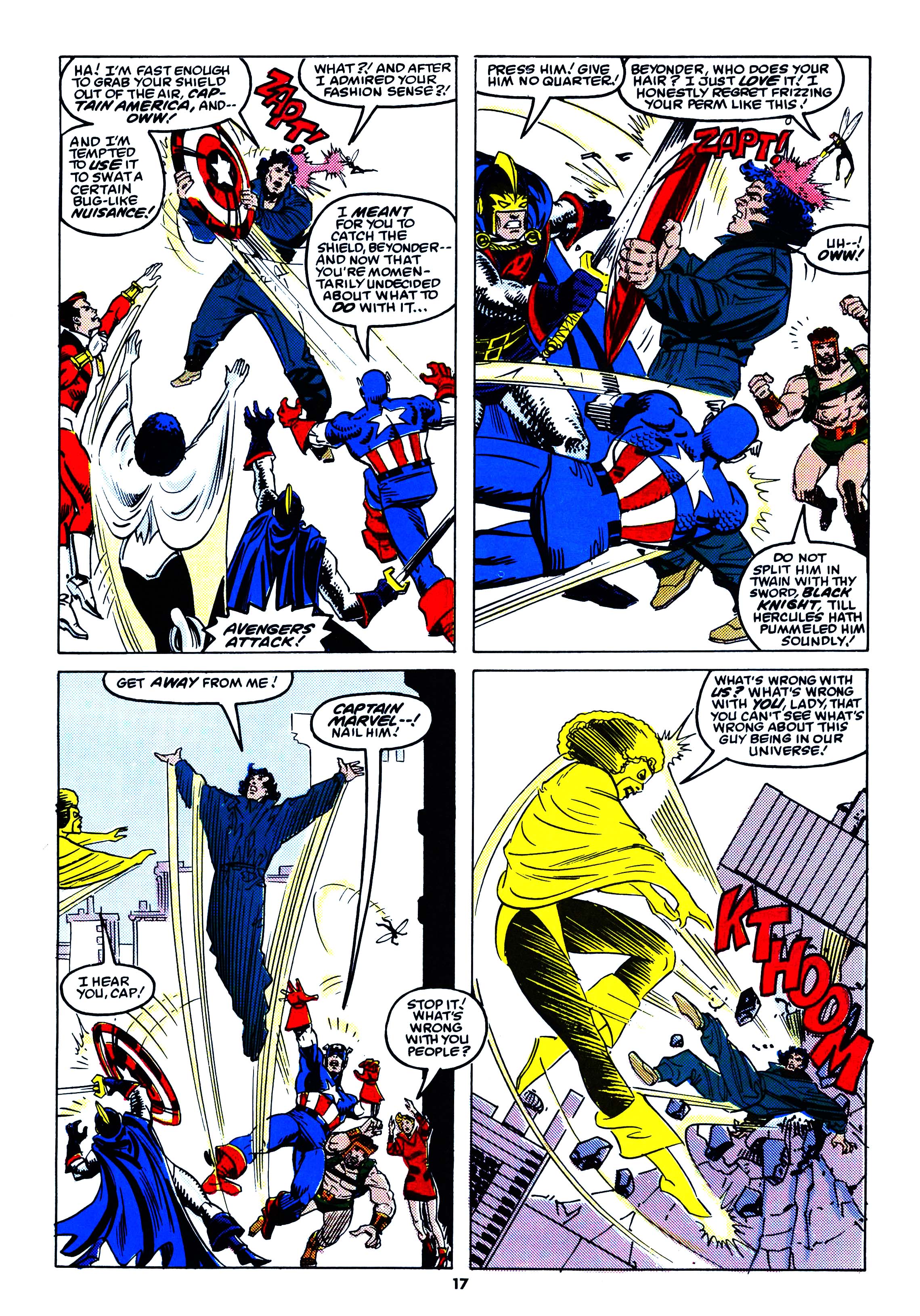 Read online Secret Wars (1985) comic -  Issue #57 - 17