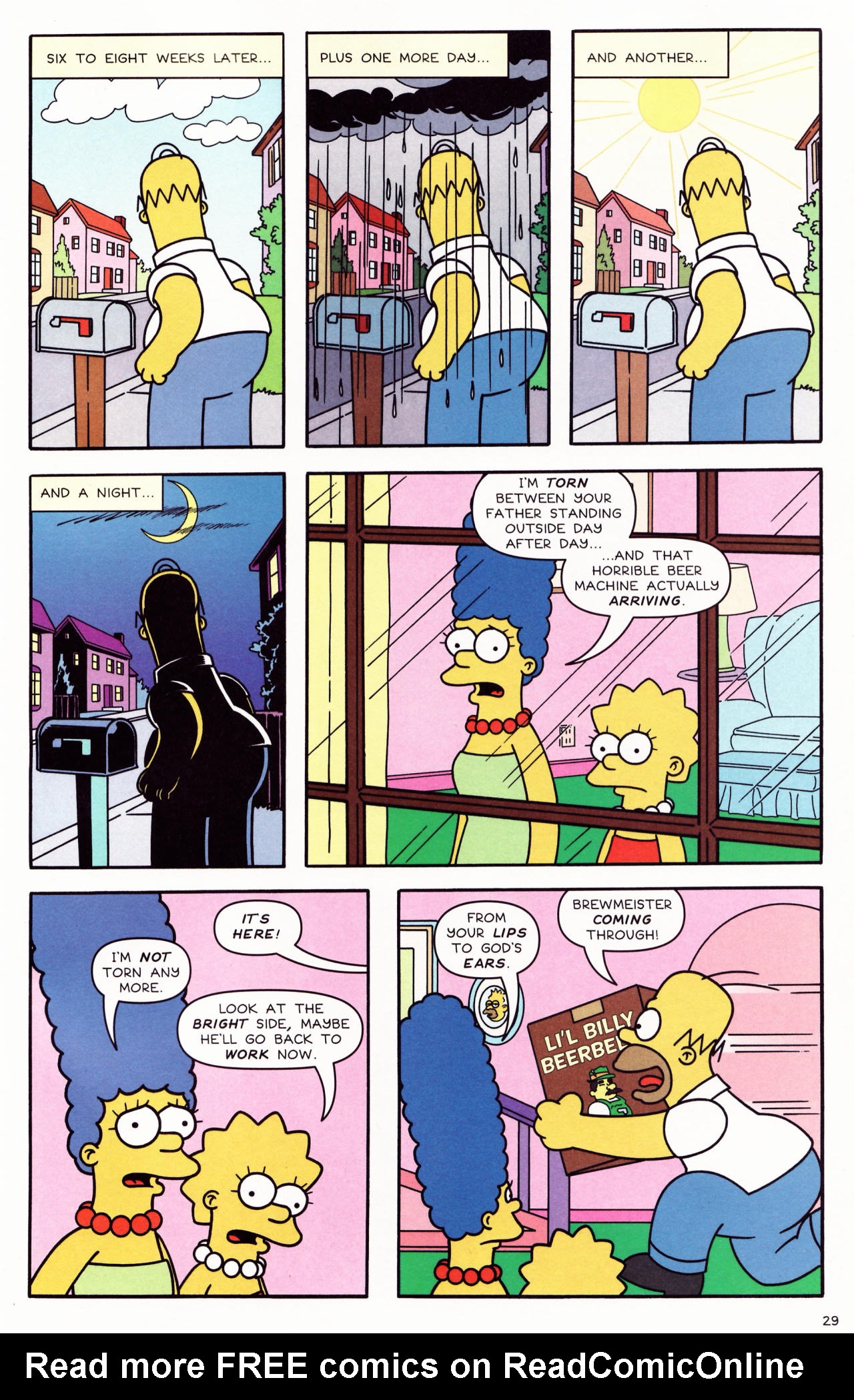 Read online Simpsons Comics comic -  Issue #132 - 25