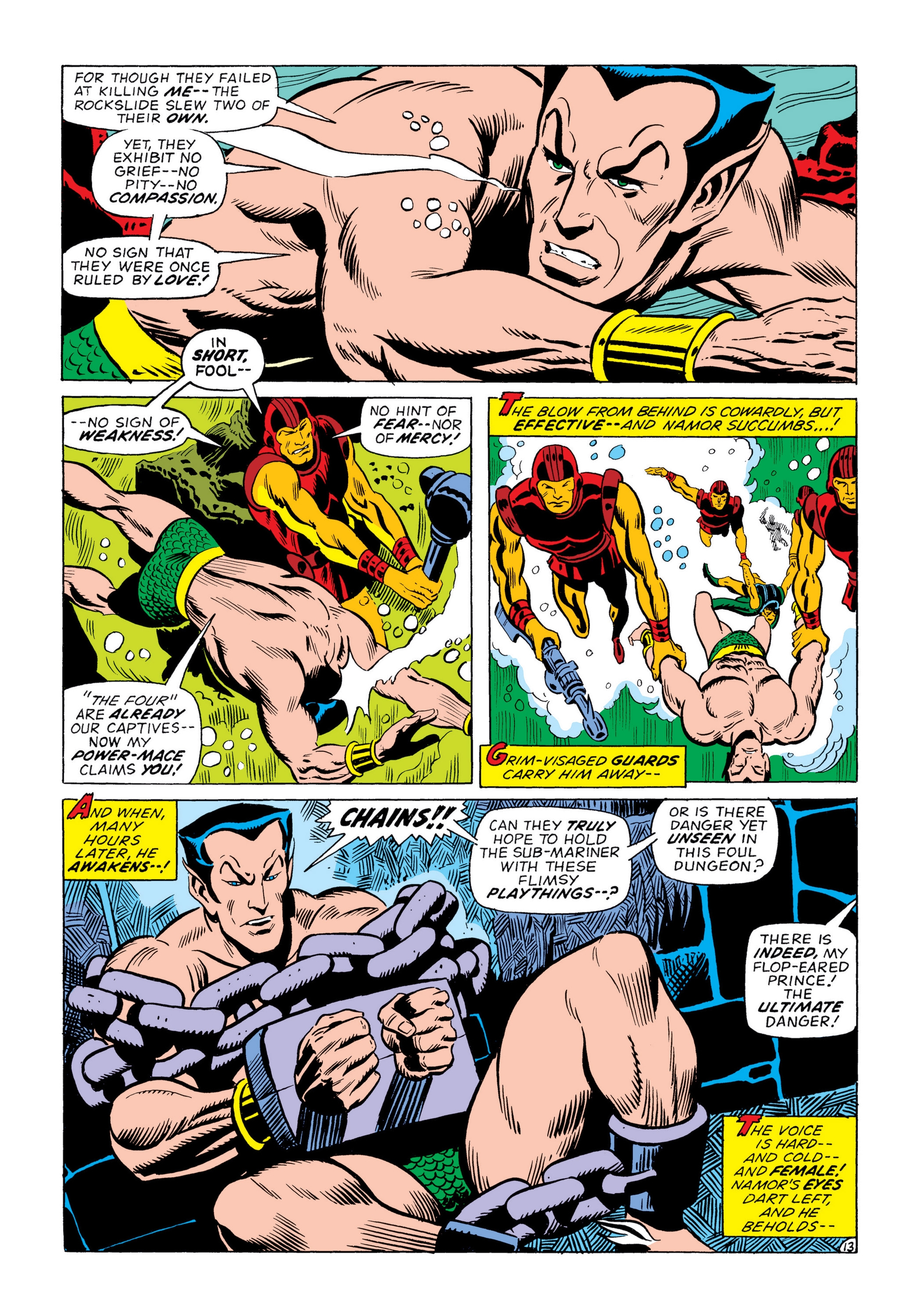 Read online Marvel Masterworks: The Sub-Mariner comic -  Issue # TPB 8 (Part 1) - 85