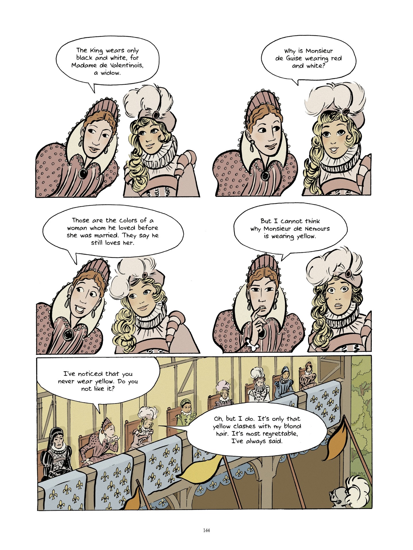 Read online The Princess of Clèves comic -  Issue # TPB (Part 1) - 136