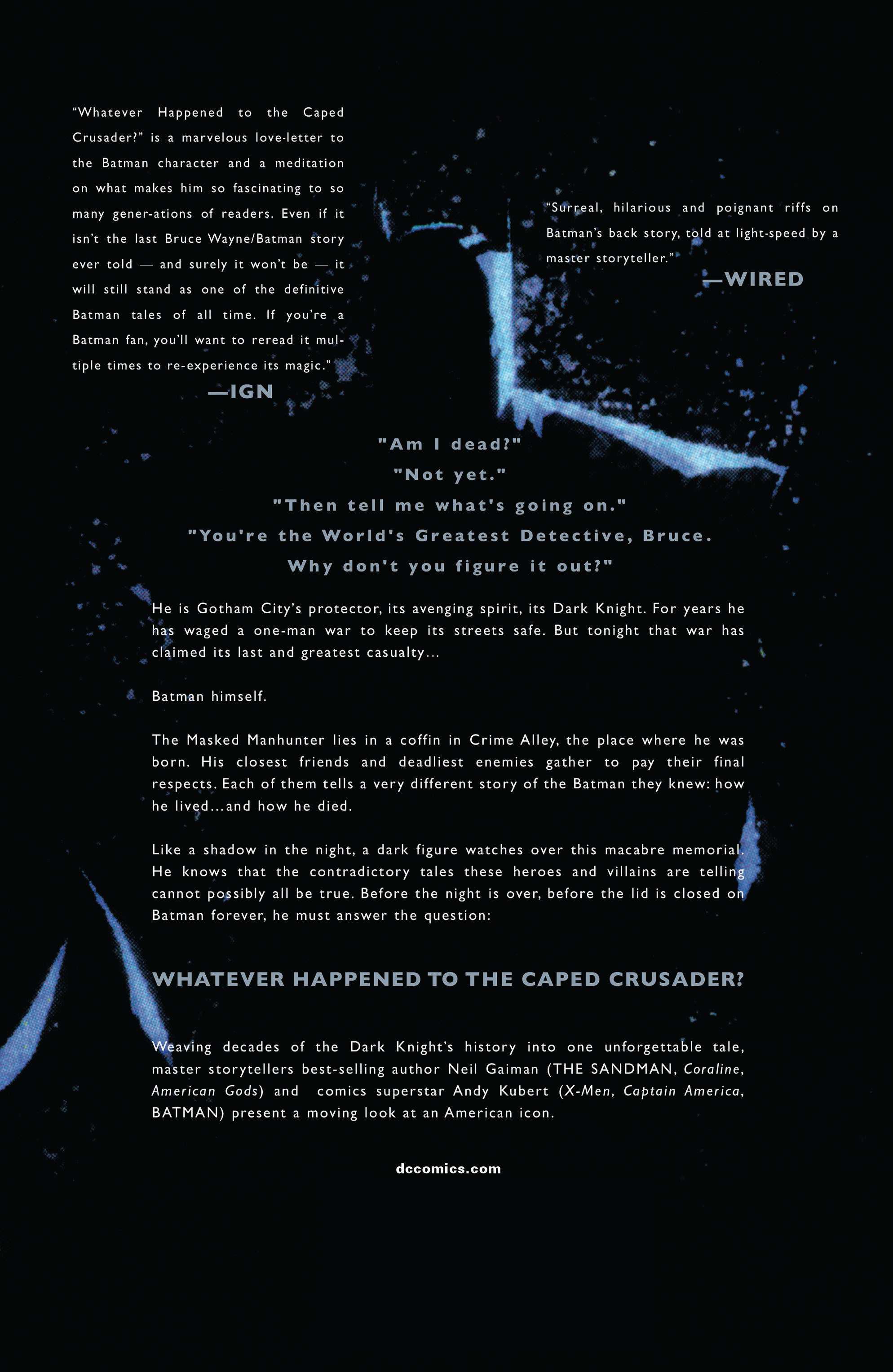 Read online Batman: Whatever Happened to the Caped Crusader? comic -  Issue # Full - 124