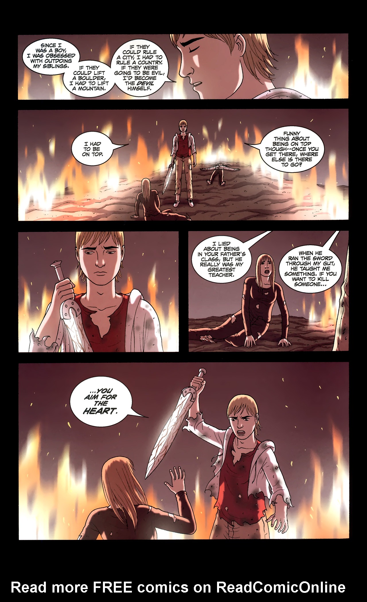 Read online The Sword comic -  Issue #24 - 19