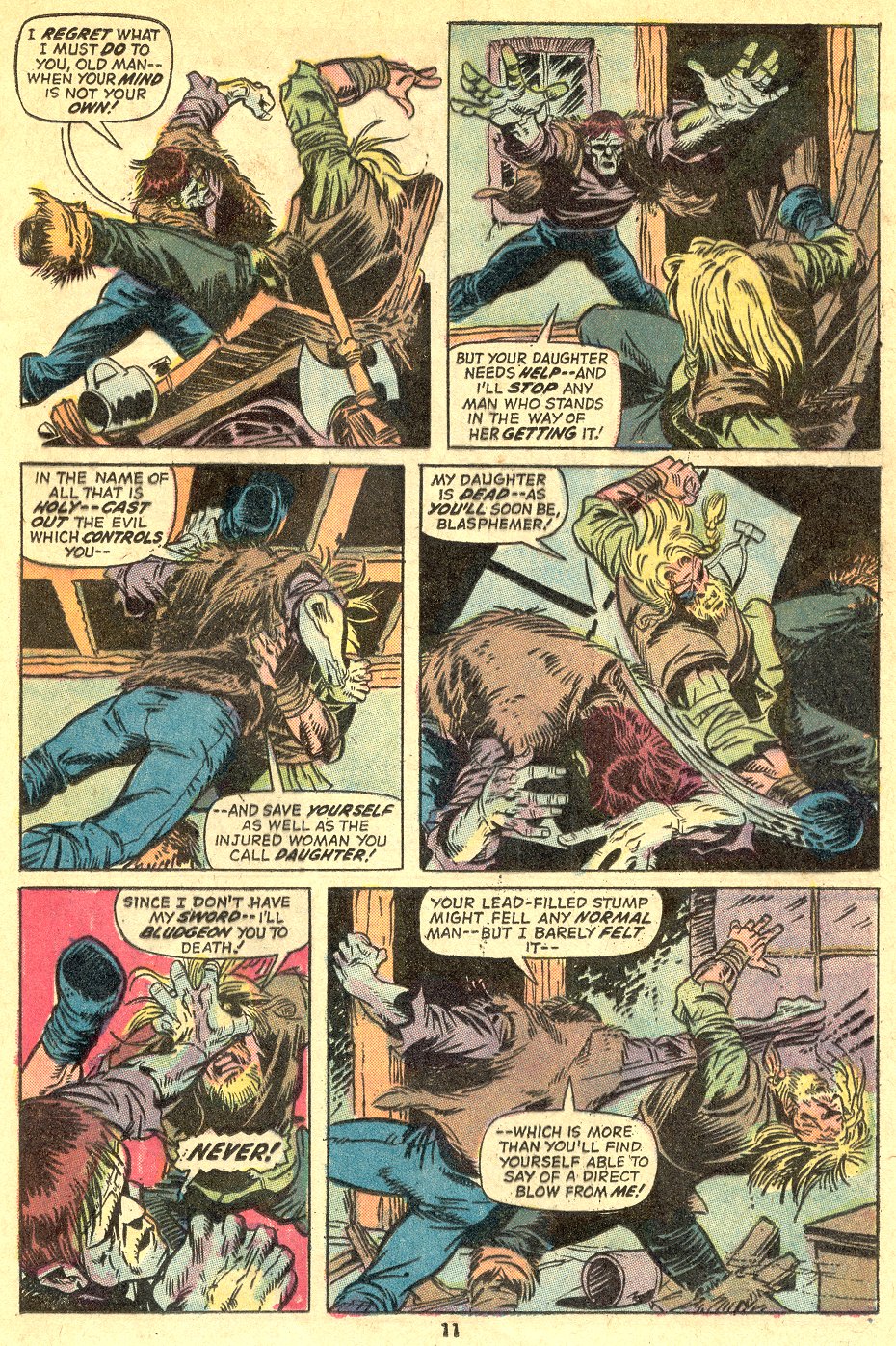 Read online Frankenstein (1973) comic -  Issue #5 - 9