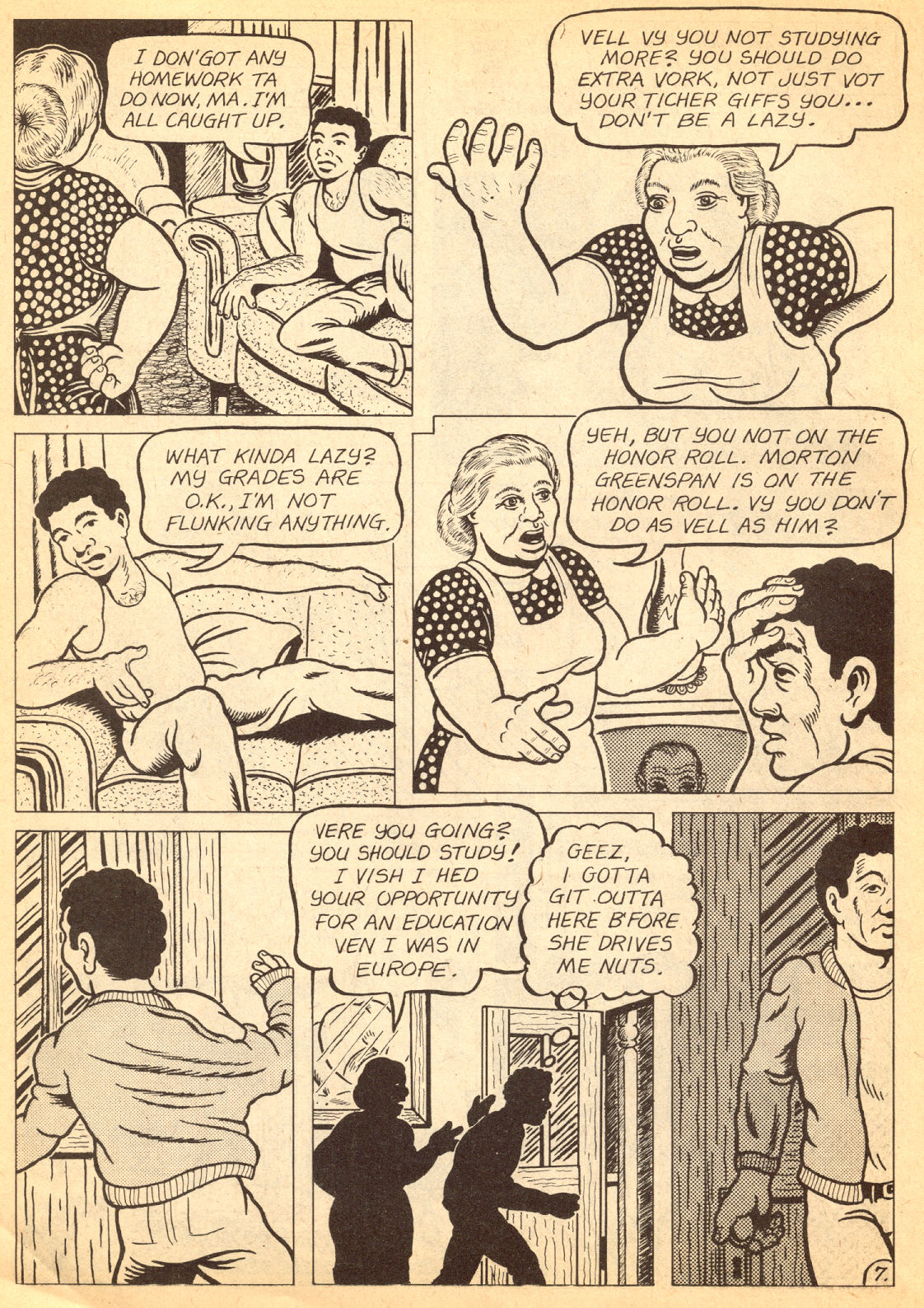 Read online American Splendor (1976) comic -  Issue #1 - 47