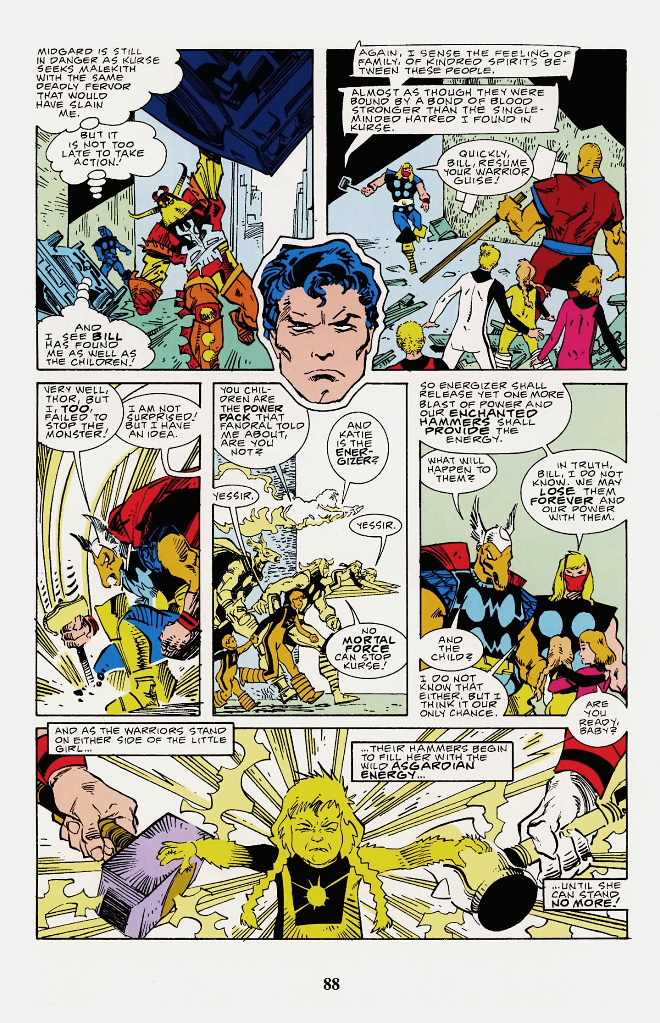 Read online Thor Visionaries: Walter Simonson comic -  Issue # TPB 3 - 90