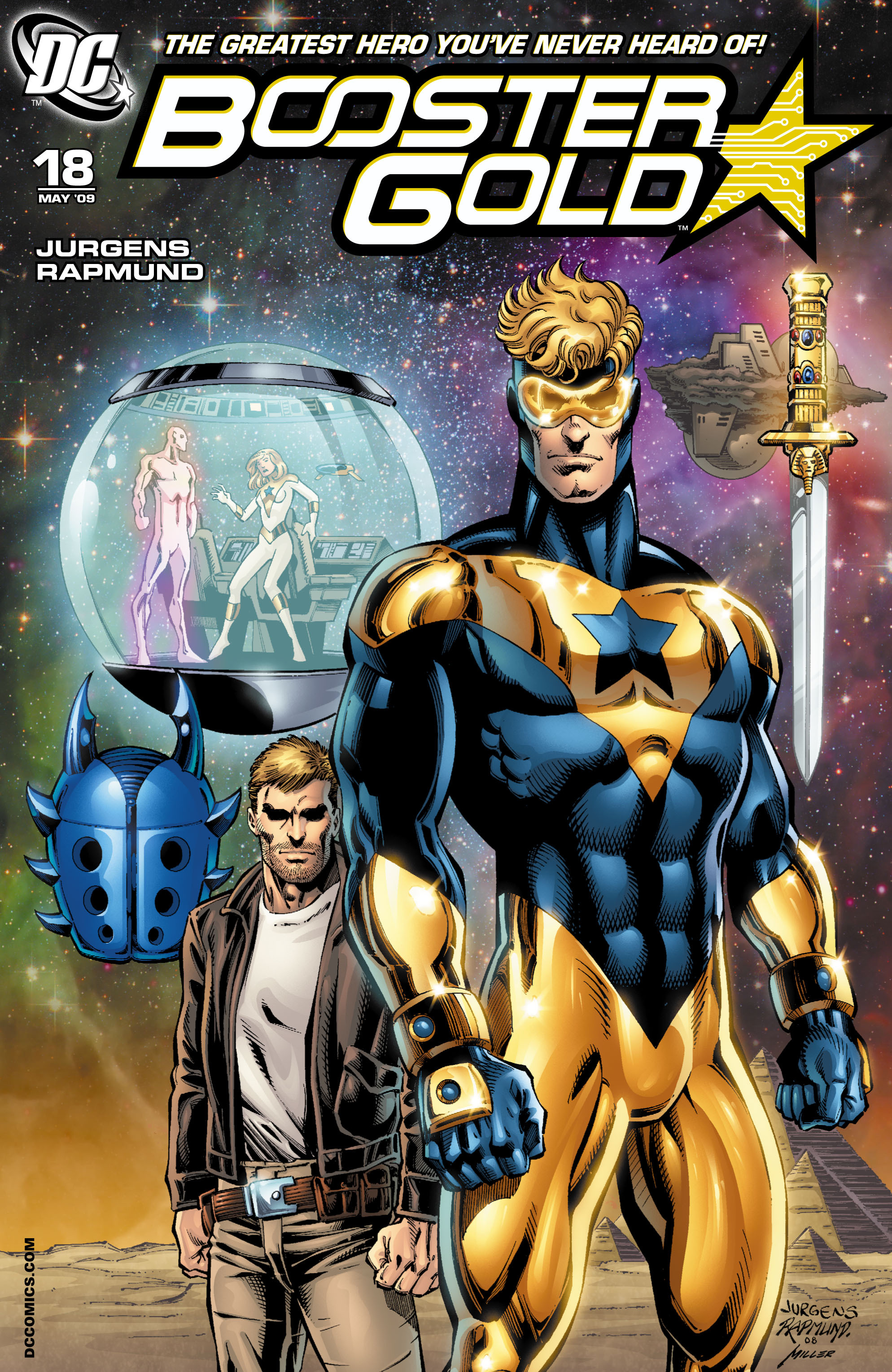 Read online Booster Gold (2007) comic -  Issue #18 - 1